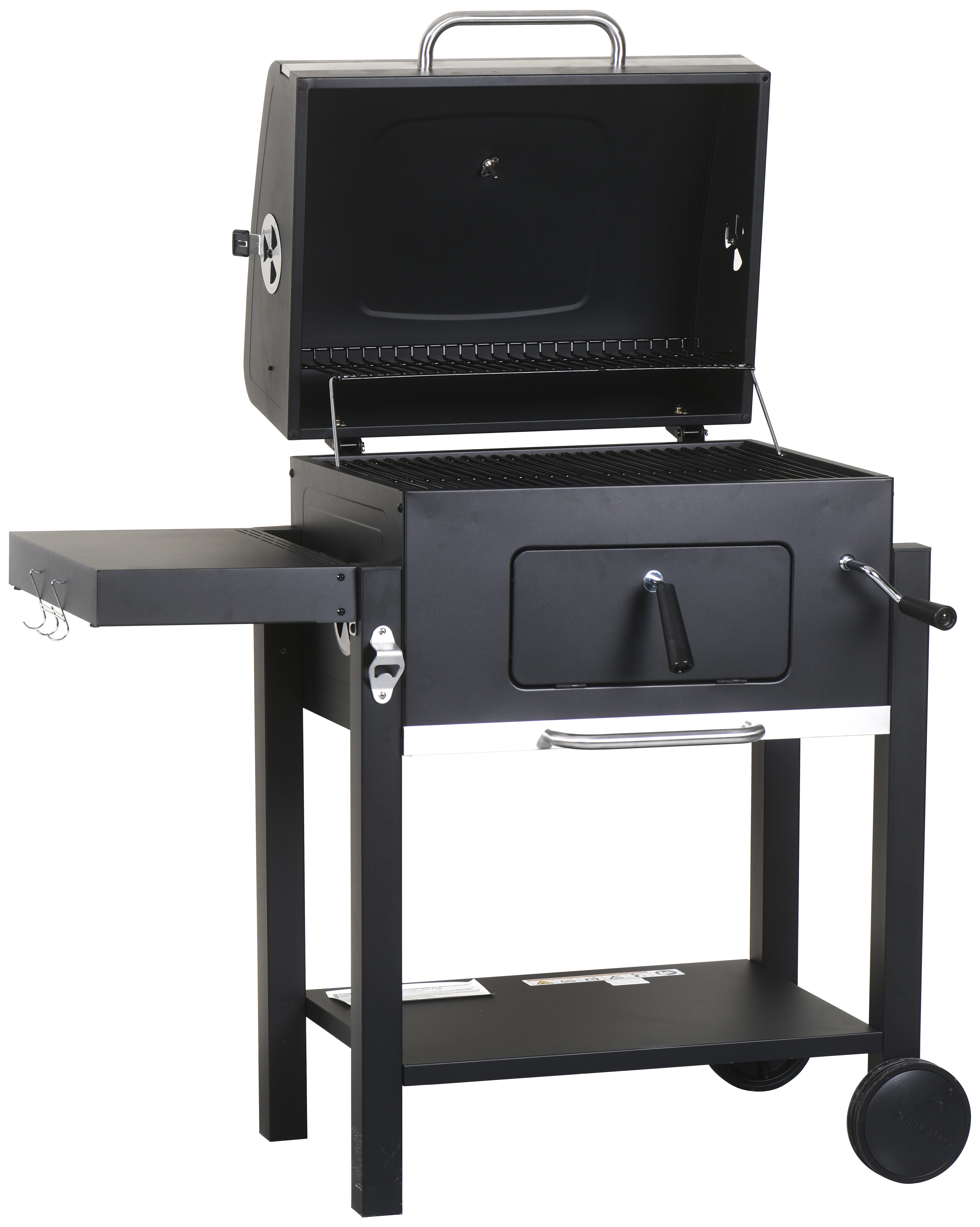 Barbacoa NATERIAL Centaurus Beta para carbón recomendado para 6-10 personas - 8