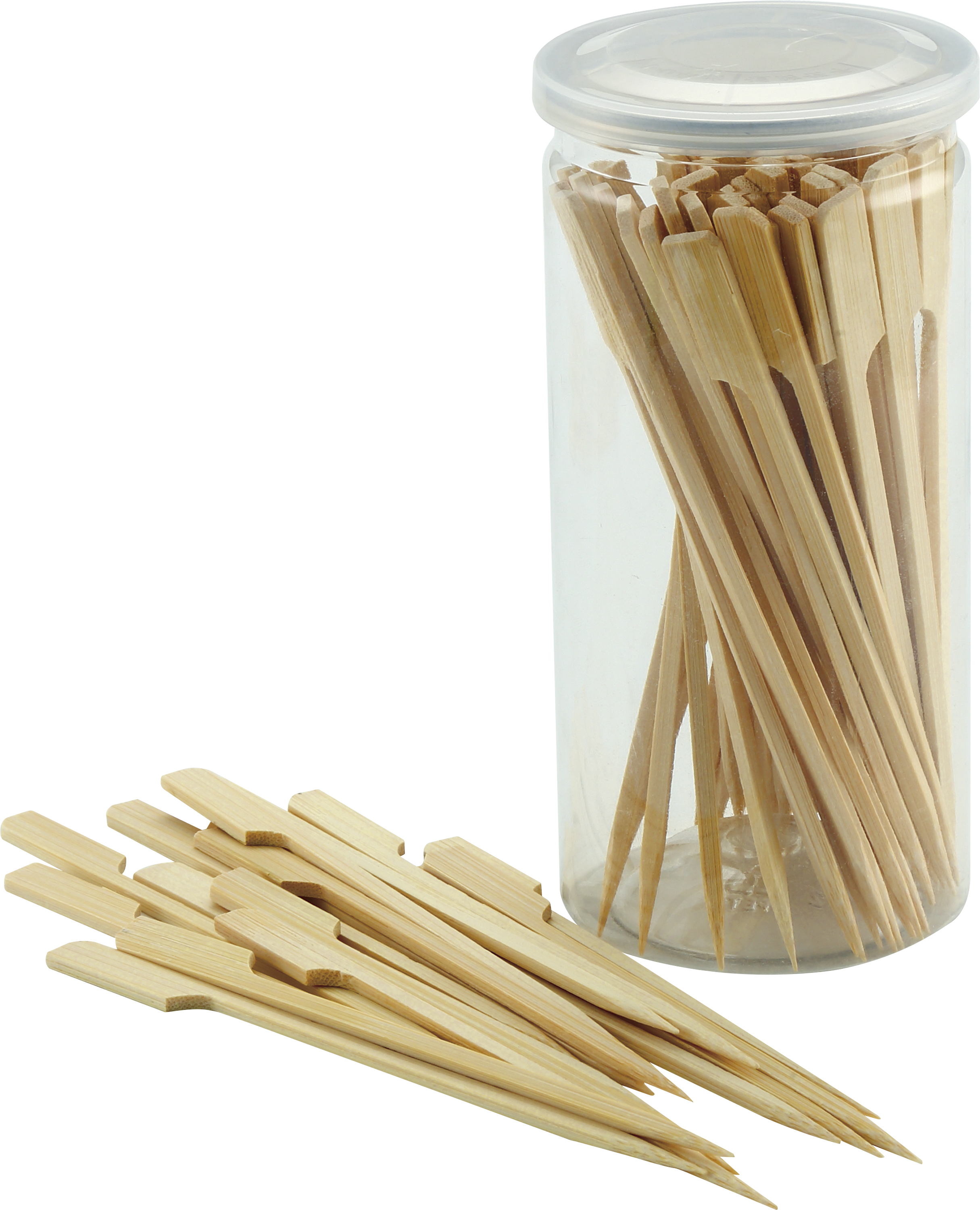 Bote de pinchos para brochetas NATERIAL de bambú - 4