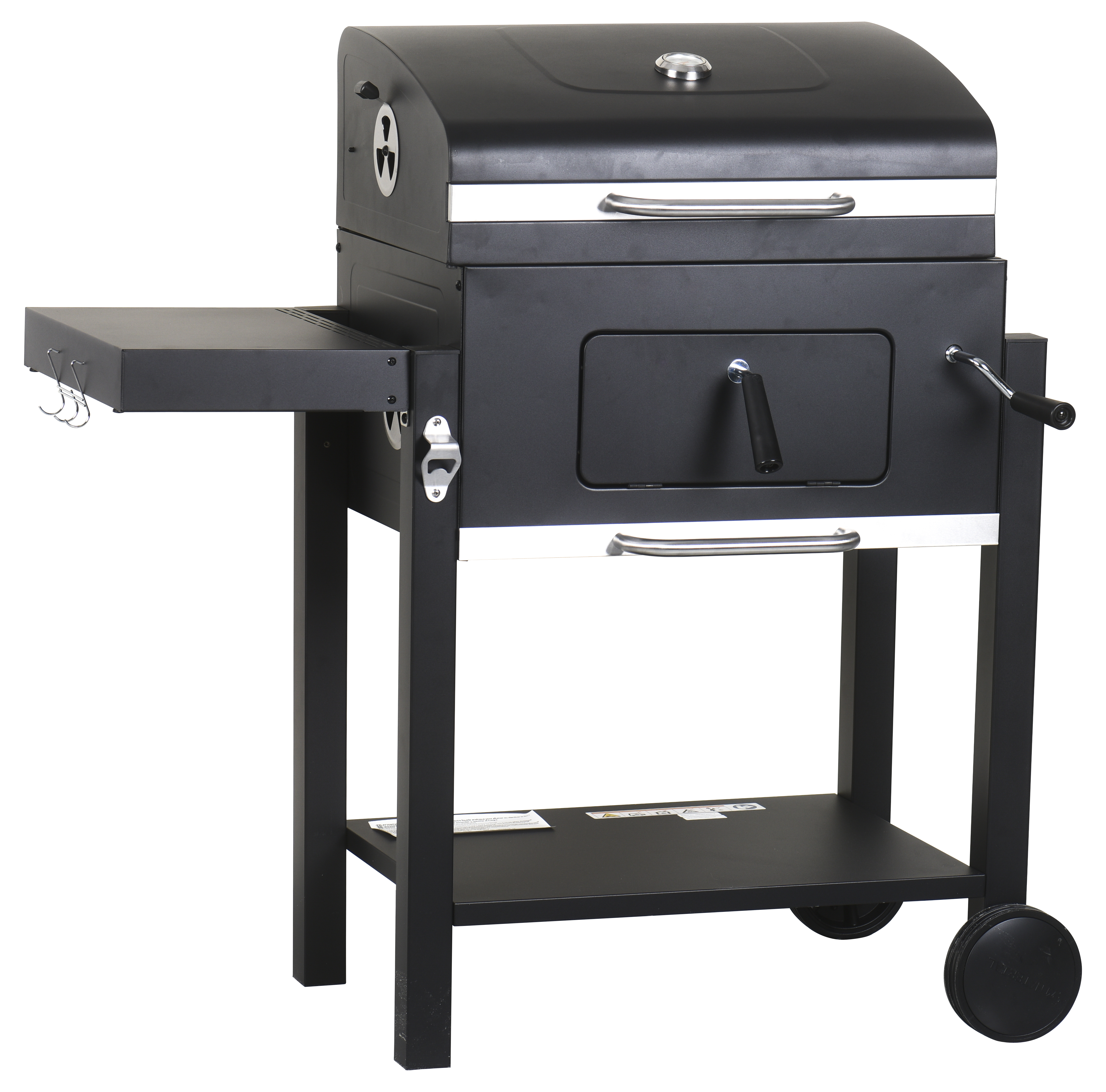 Barbacoa NATERIAL Centaurus Beta para carbón recomendado para 6-10 personas - 5