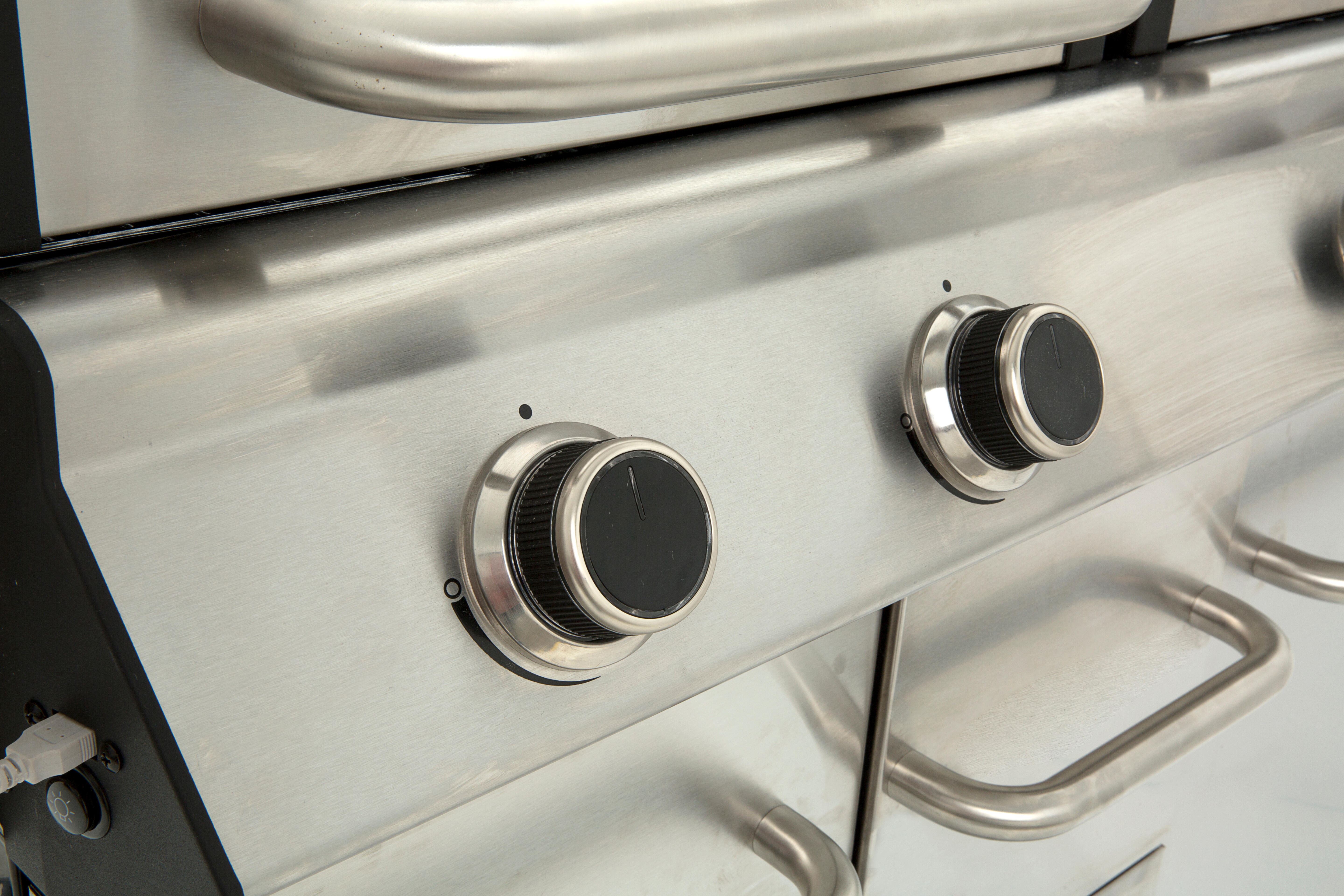 Barbecue a gas NATERIAL Hudson 3 bruciatori + 1 laterale extra - 27