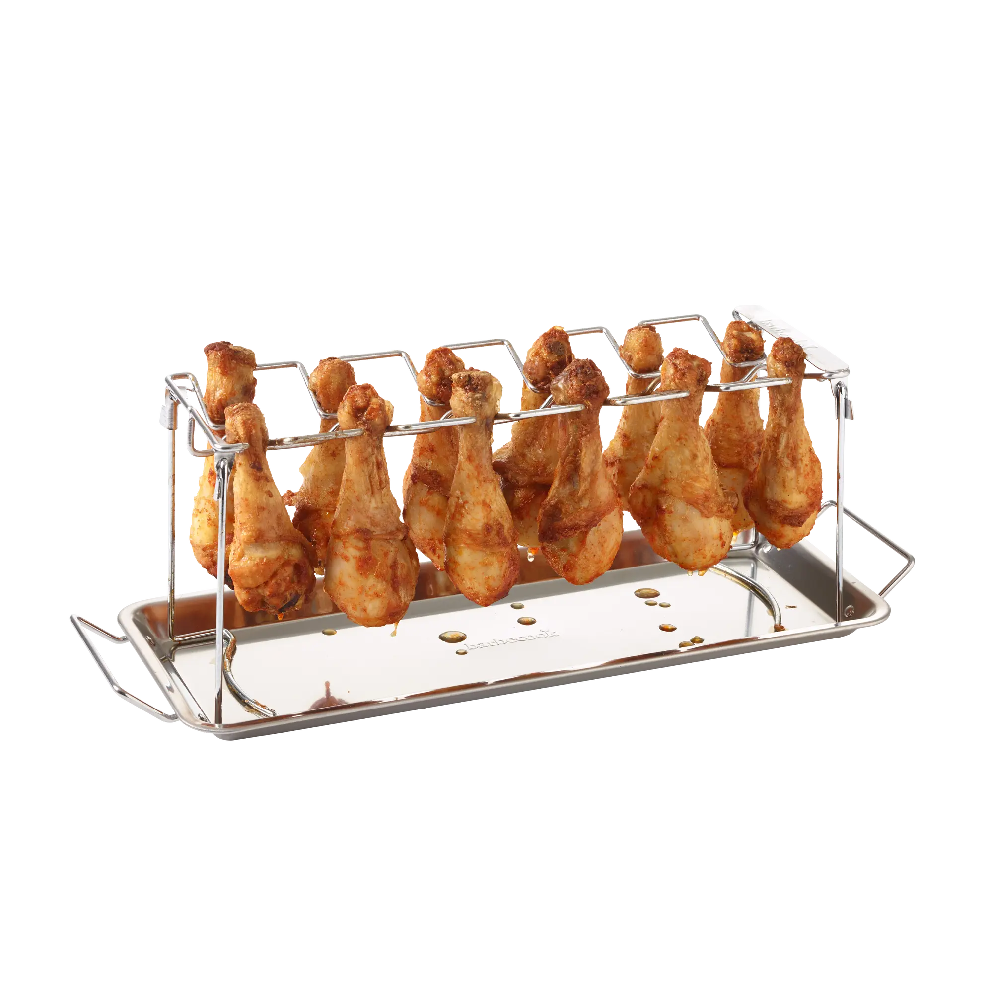 Set de utensilios para barbacoa de acero inoxidable x cm