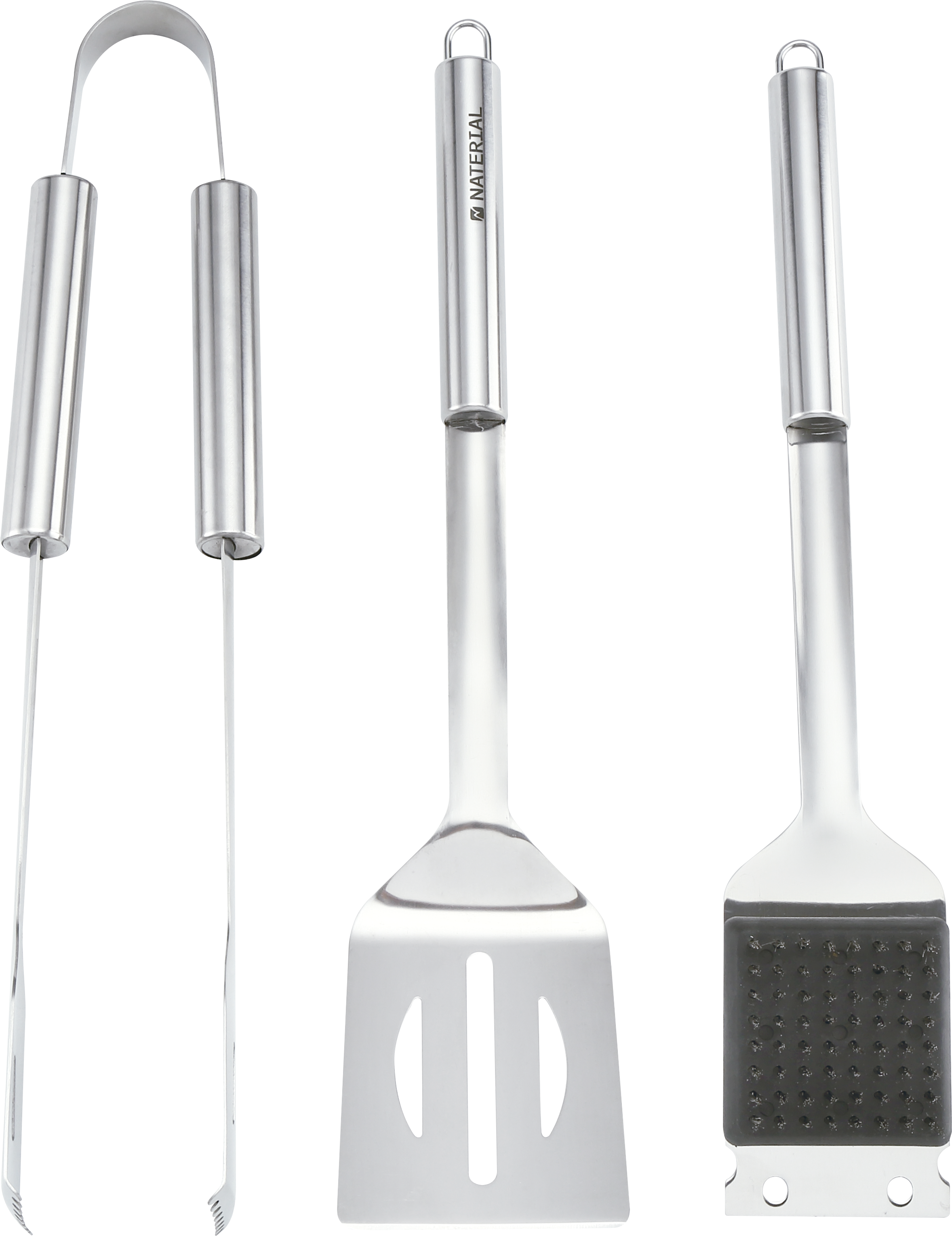 Conjunto 3 peças NATERIAL ACESSÓRIOS INOX - 2