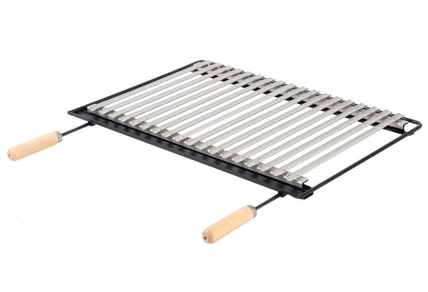 Parrilla de la barbacoa de acero inoxidable 41x2.7x60 cm