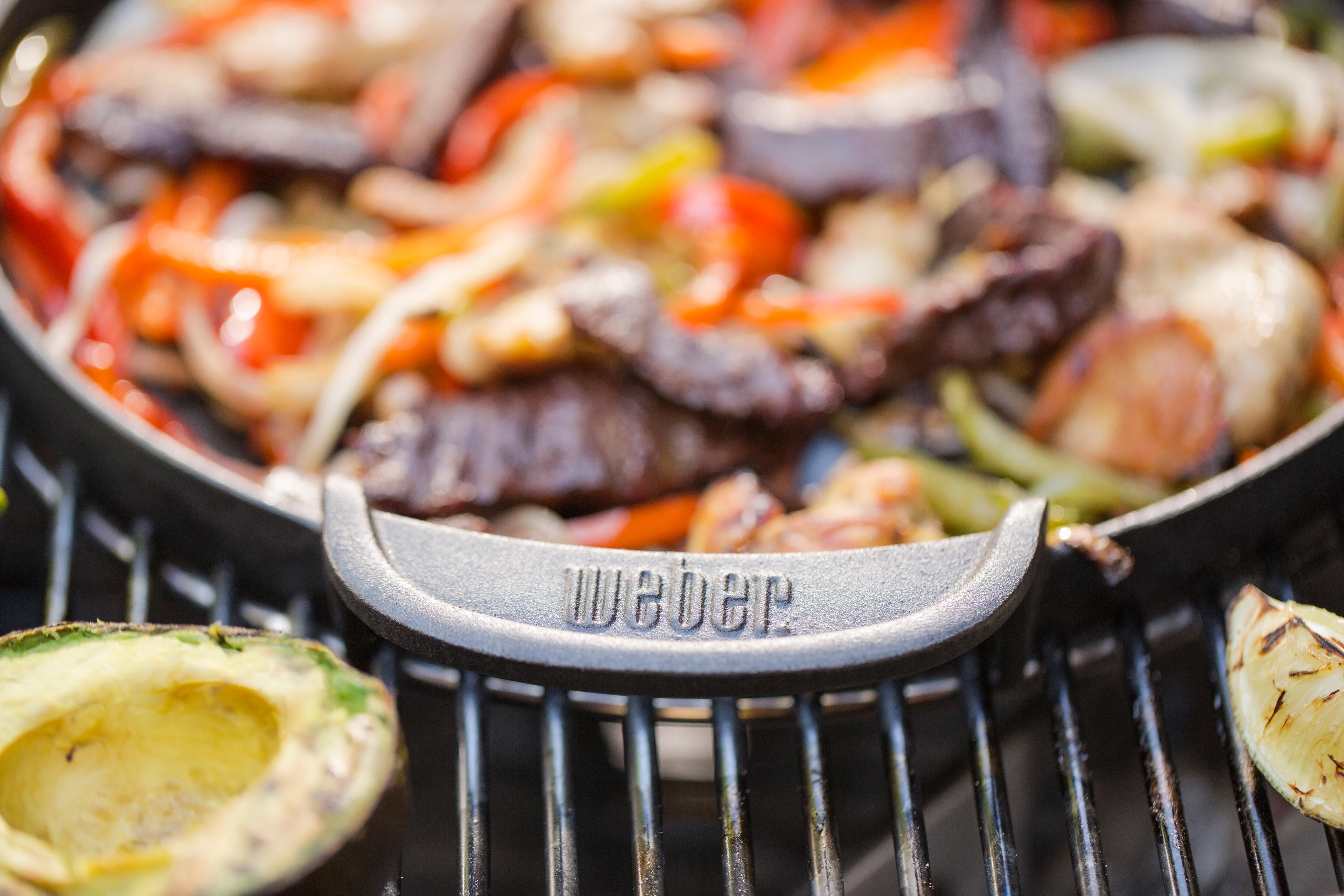 Pietra per barbecue in ghisa nera WEBER 30.5 x 38.5 cm - 8