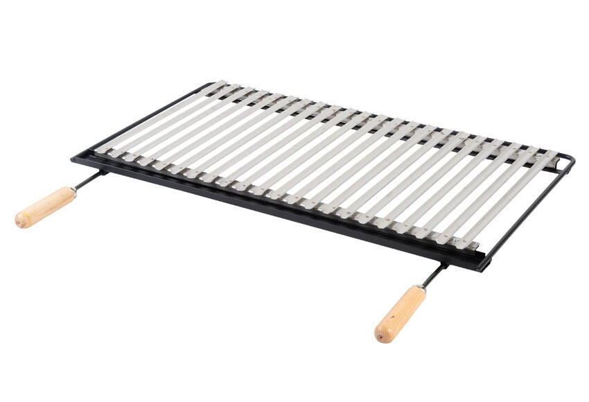 Parrilla de la barbacoa de acero inoxidable 71x2.7x41 cm