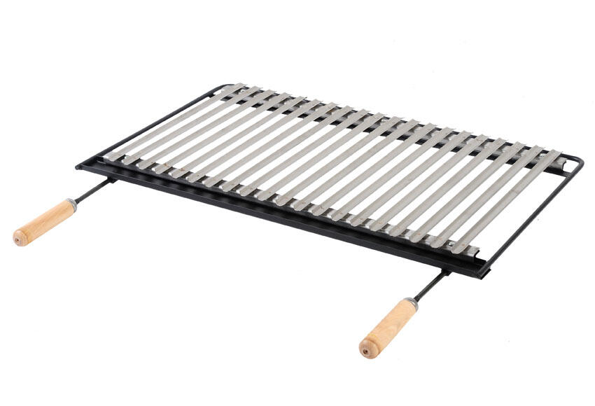 Parrilla de la barbacoa de acero inoxidable 66x2.7x41 cm