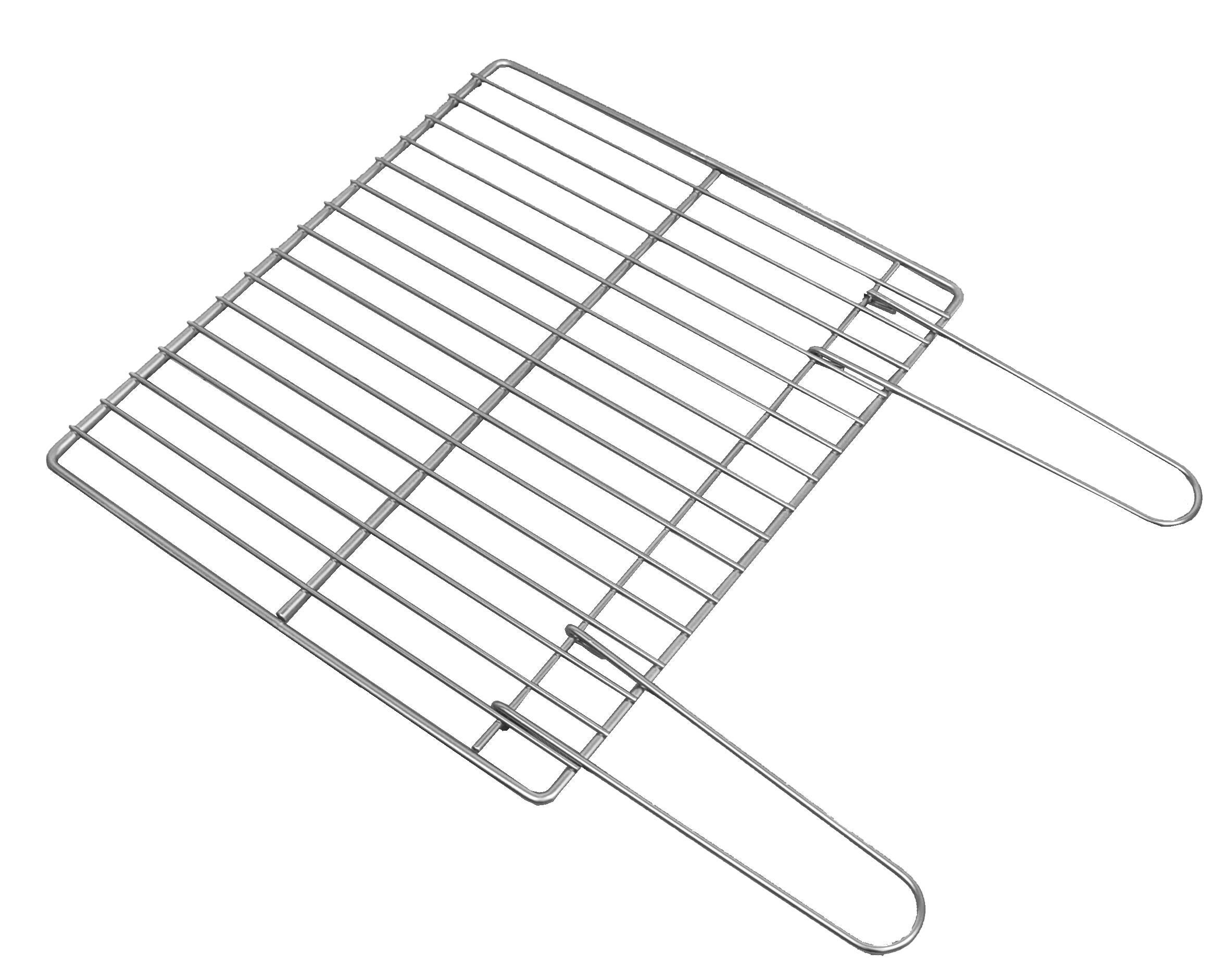 Parrilla de la barbacoa de acero 49x3x49 cm
