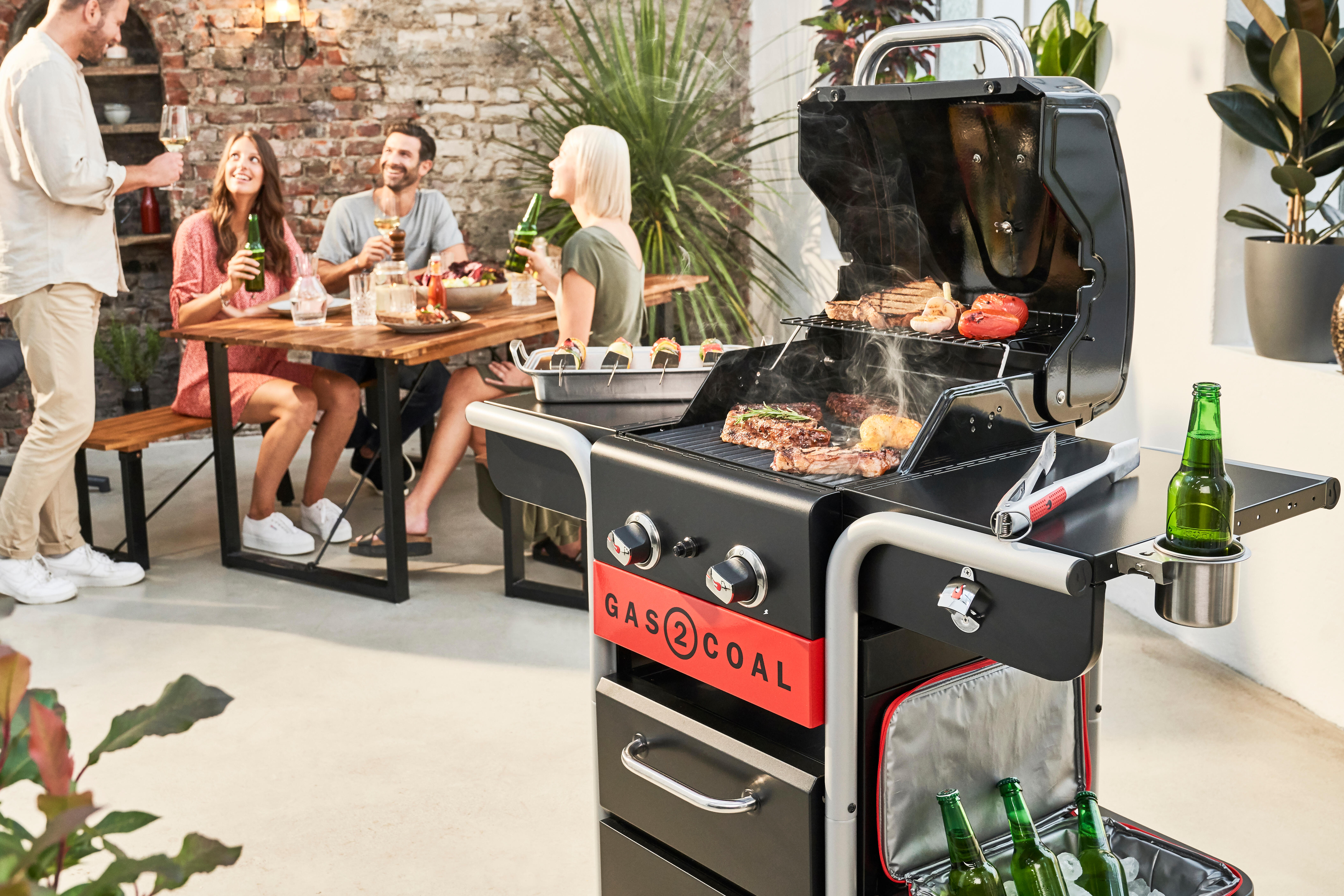 Barbecue a gas CHAR-BROIL 2 COAL 2.0 2B 2 bruciatori - 14
