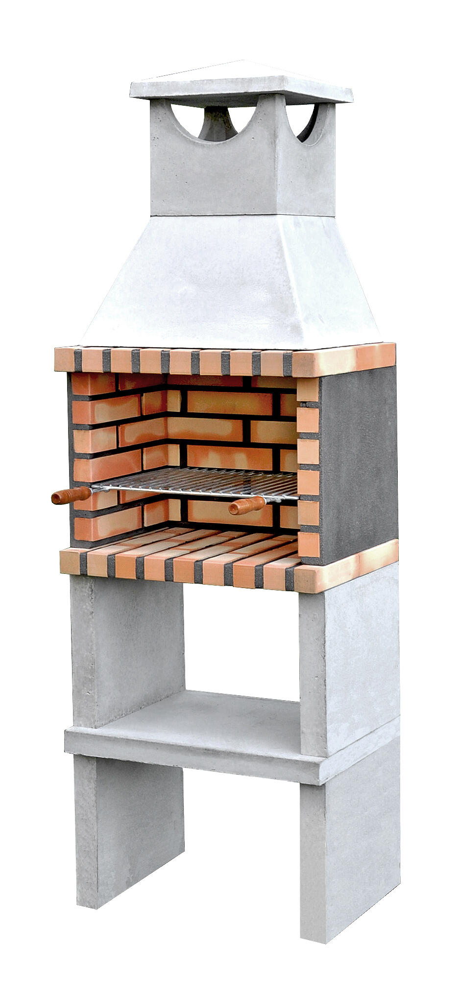 Churrasqueira tradicional 62x46x186 cm Movelar Niza - 3