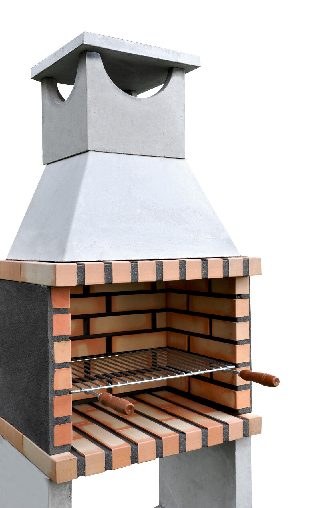 Churrasqueira tradicional 62x46x186 cm Movelar Niza - 5
