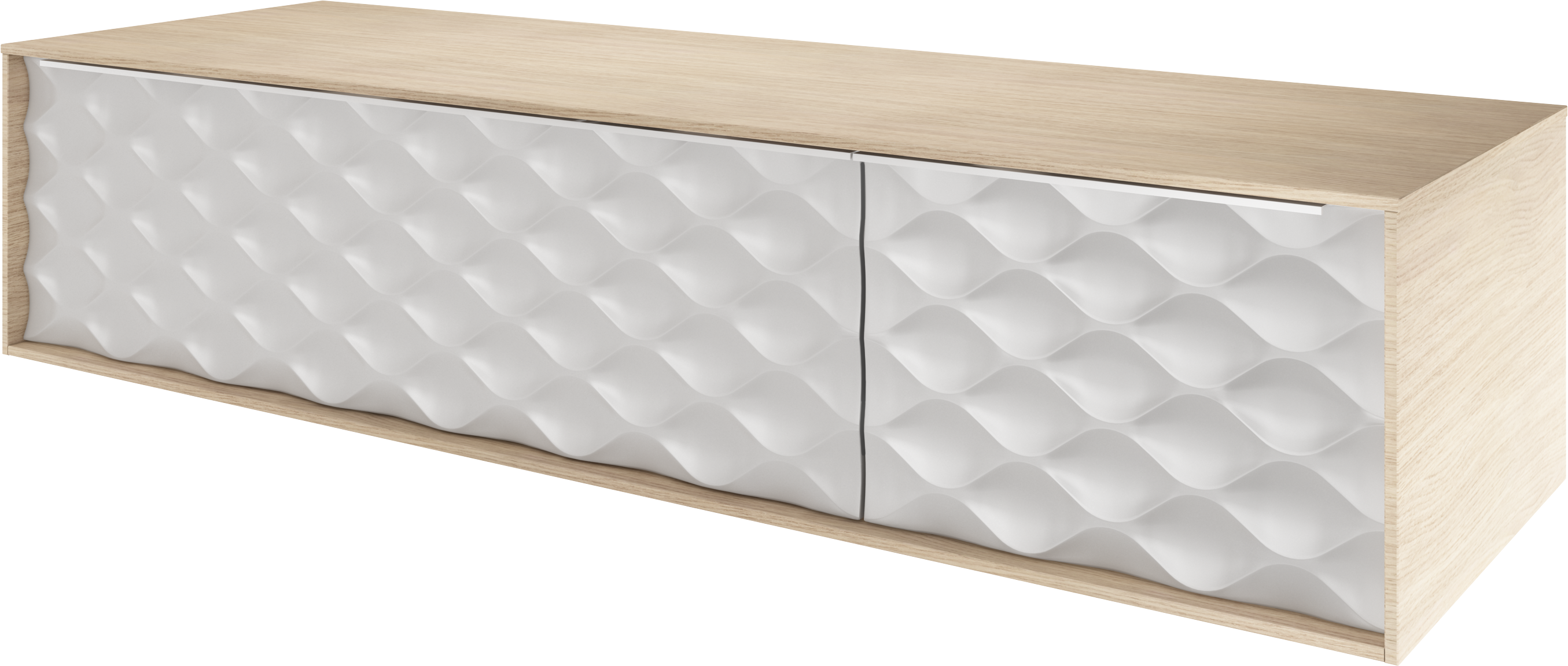 Mueble de baño neo imitación roble natural 150x48 cm