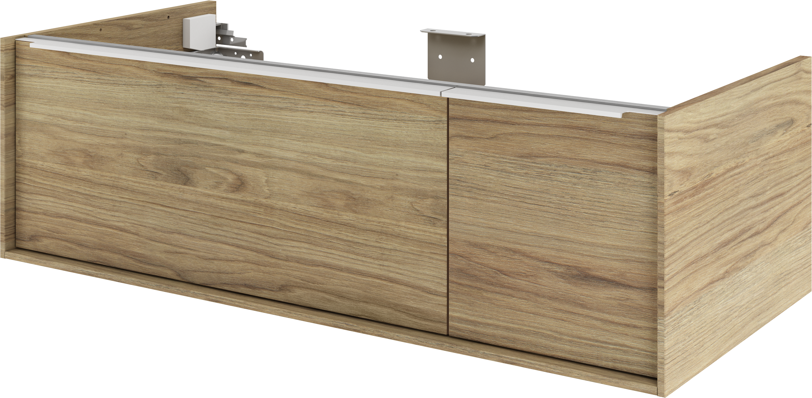 Mueble de baño neo imitación roble natural 105x48 cm