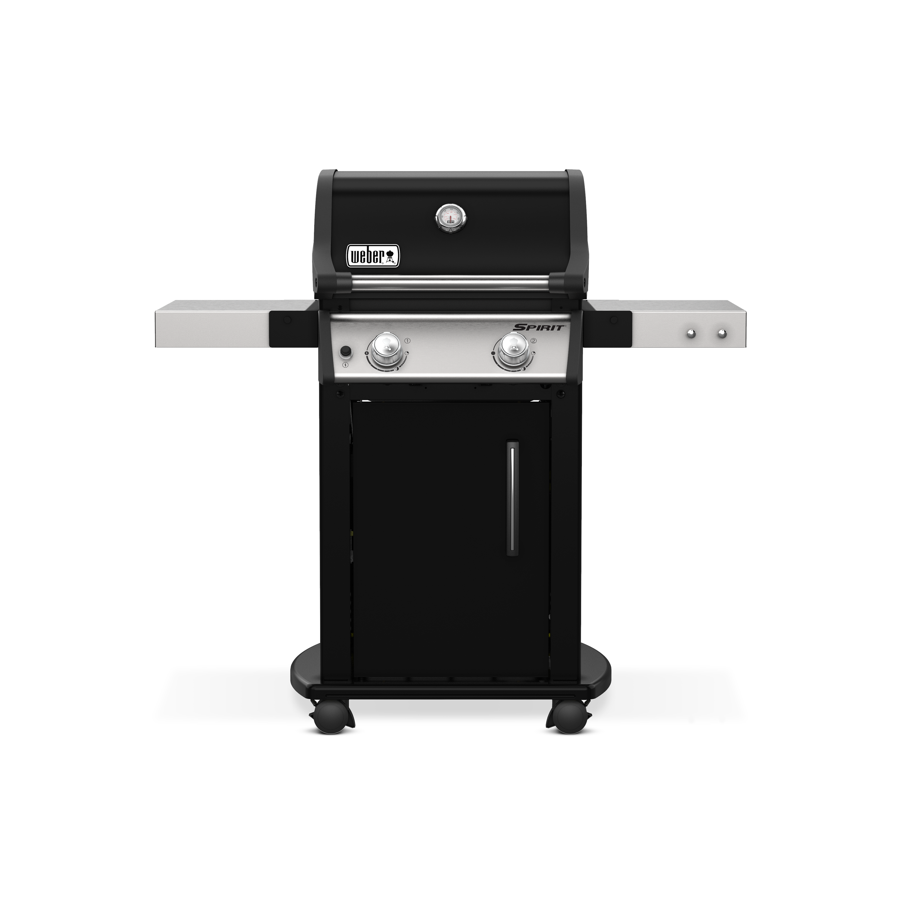 Barbacoa de gas spirit e-215 weber de 2 quemadores y 7.7 kw de potencia