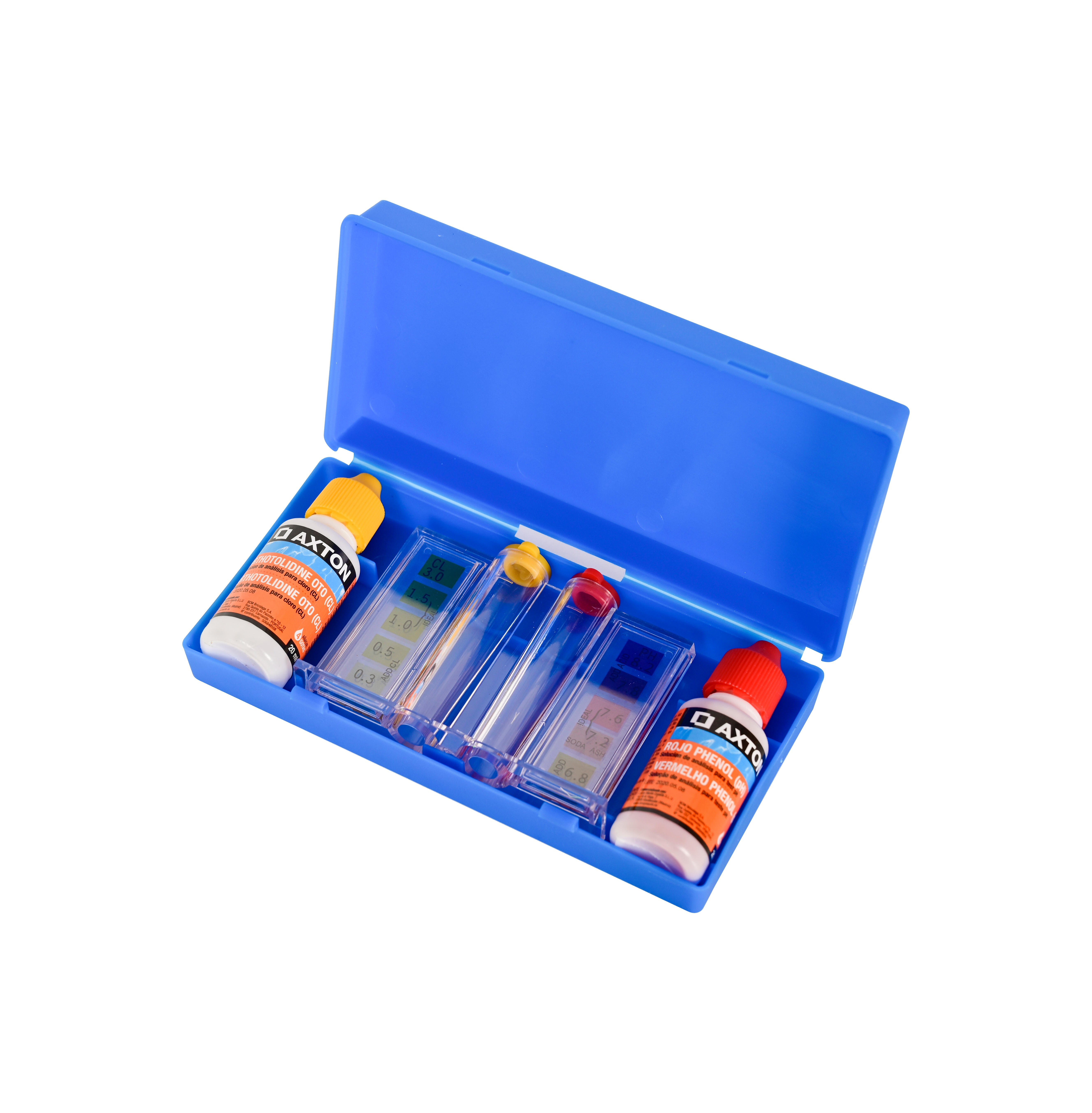 Kit de análisis líquido para piscina AXTON - 5