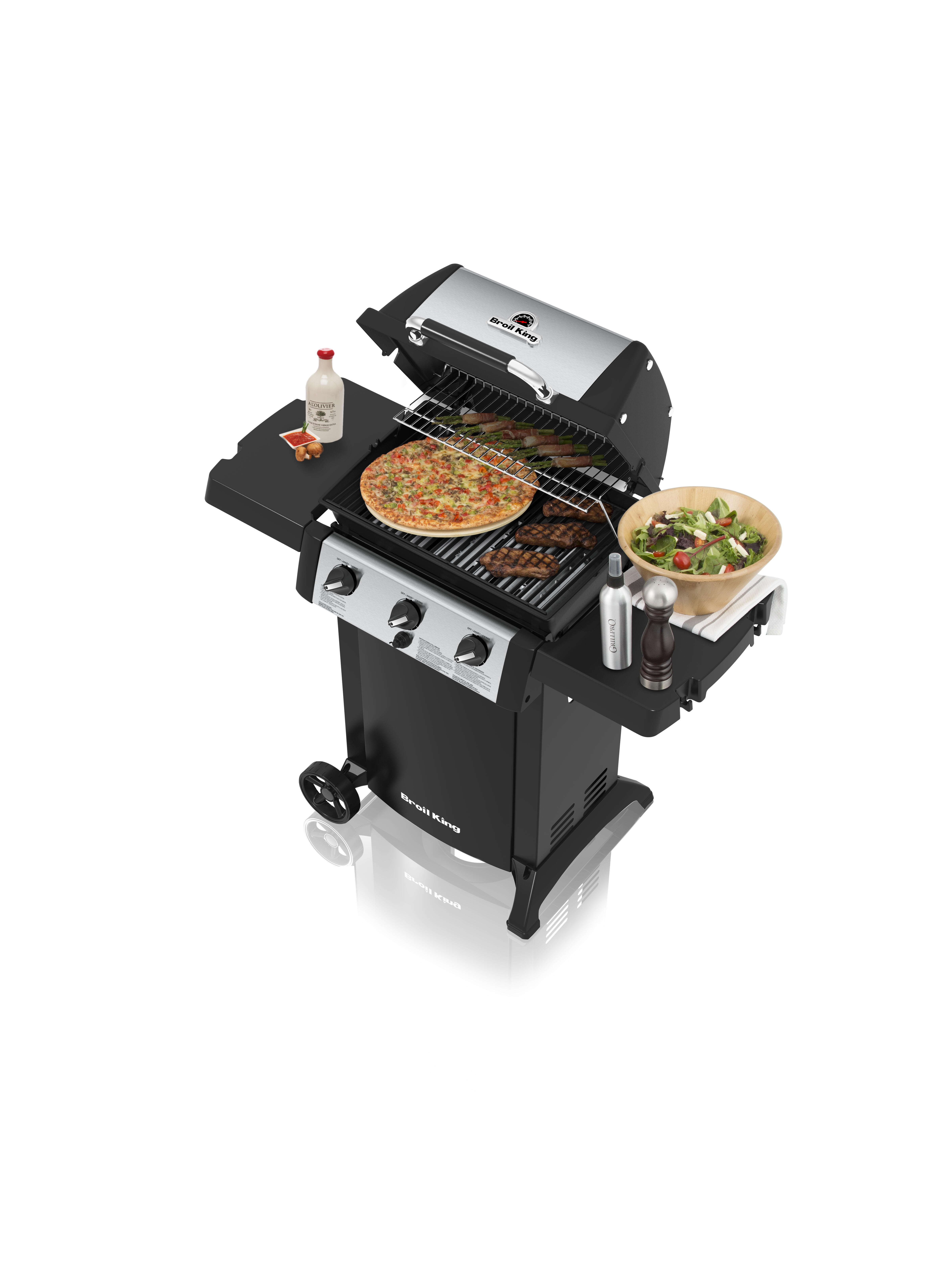 Barbecue a gás com 3 queimadores Broil King Gem 310 - 33