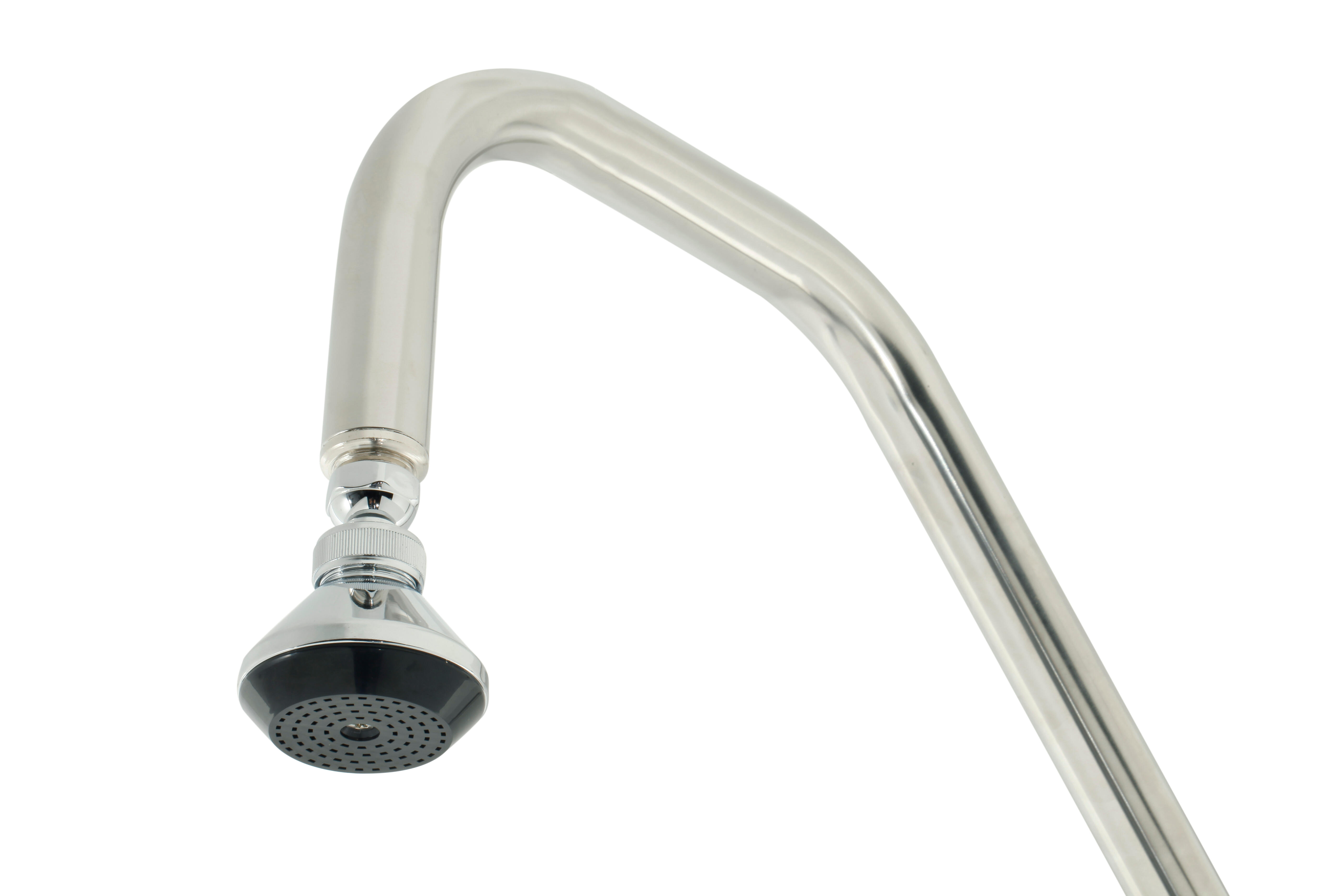 Duche para piscina de água fria aço inoxidável QP - 4