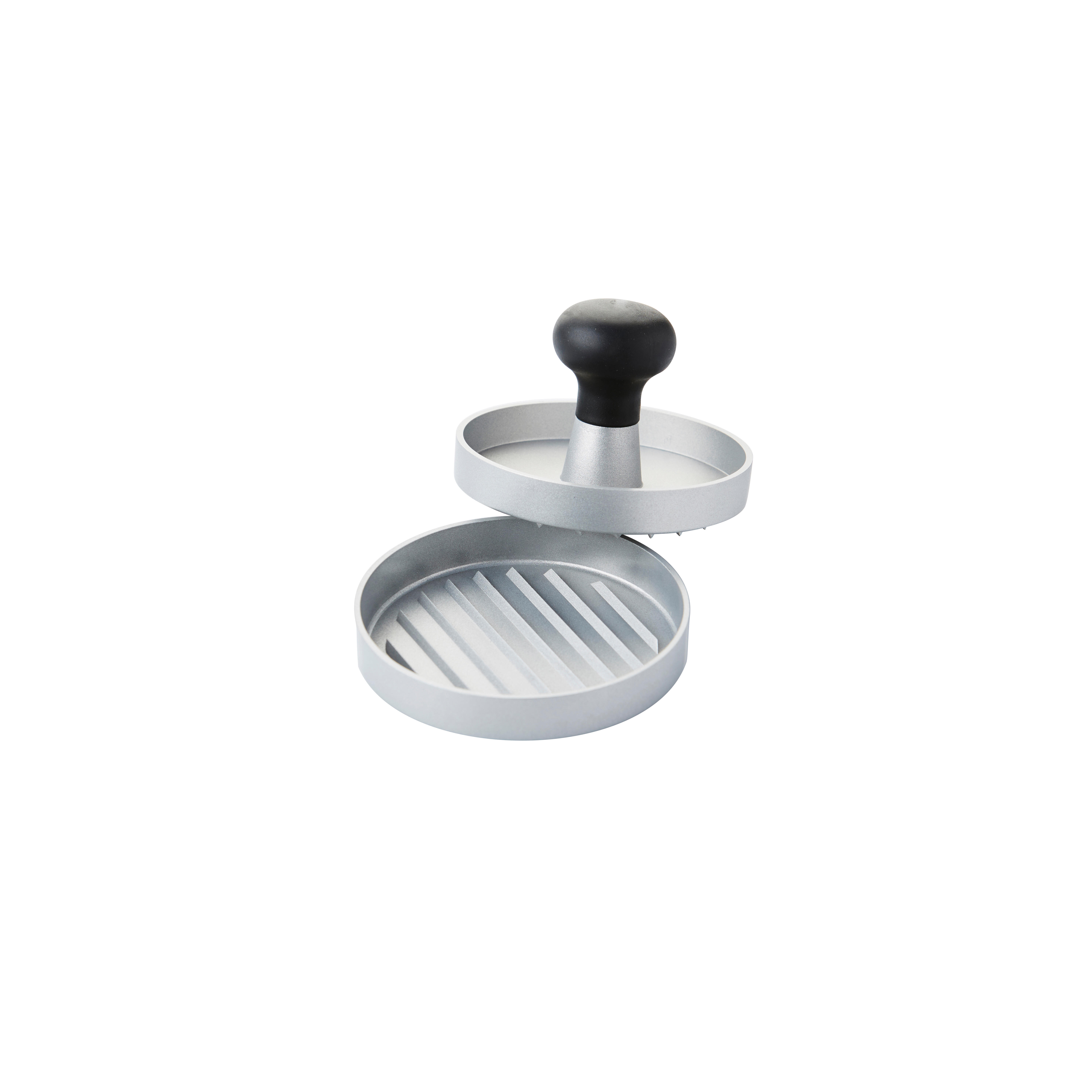 Prensa para hamburguesas de aluminio de 11,5 cm