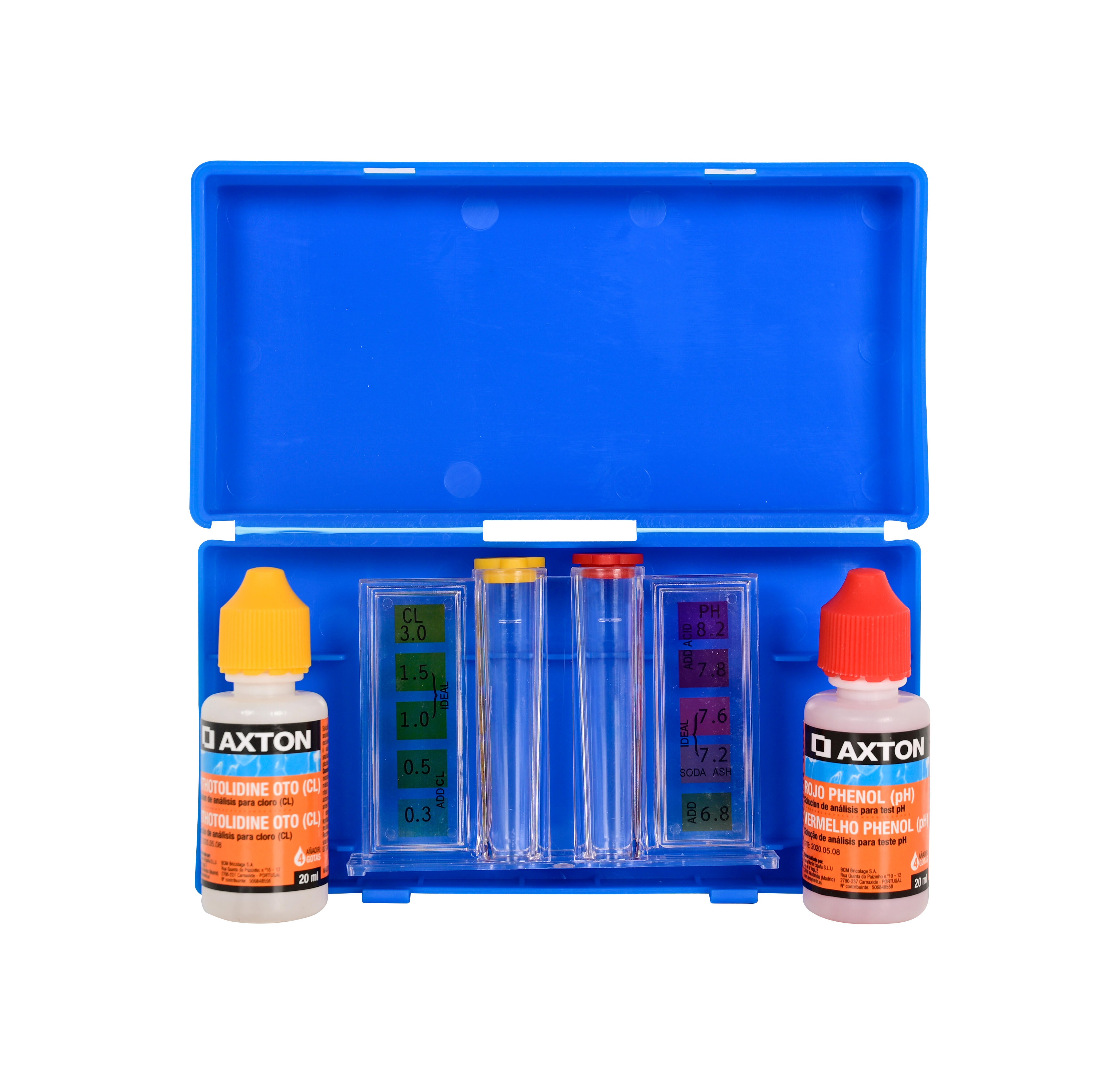 Kit de análisis líquido para piscina AXTON - 4