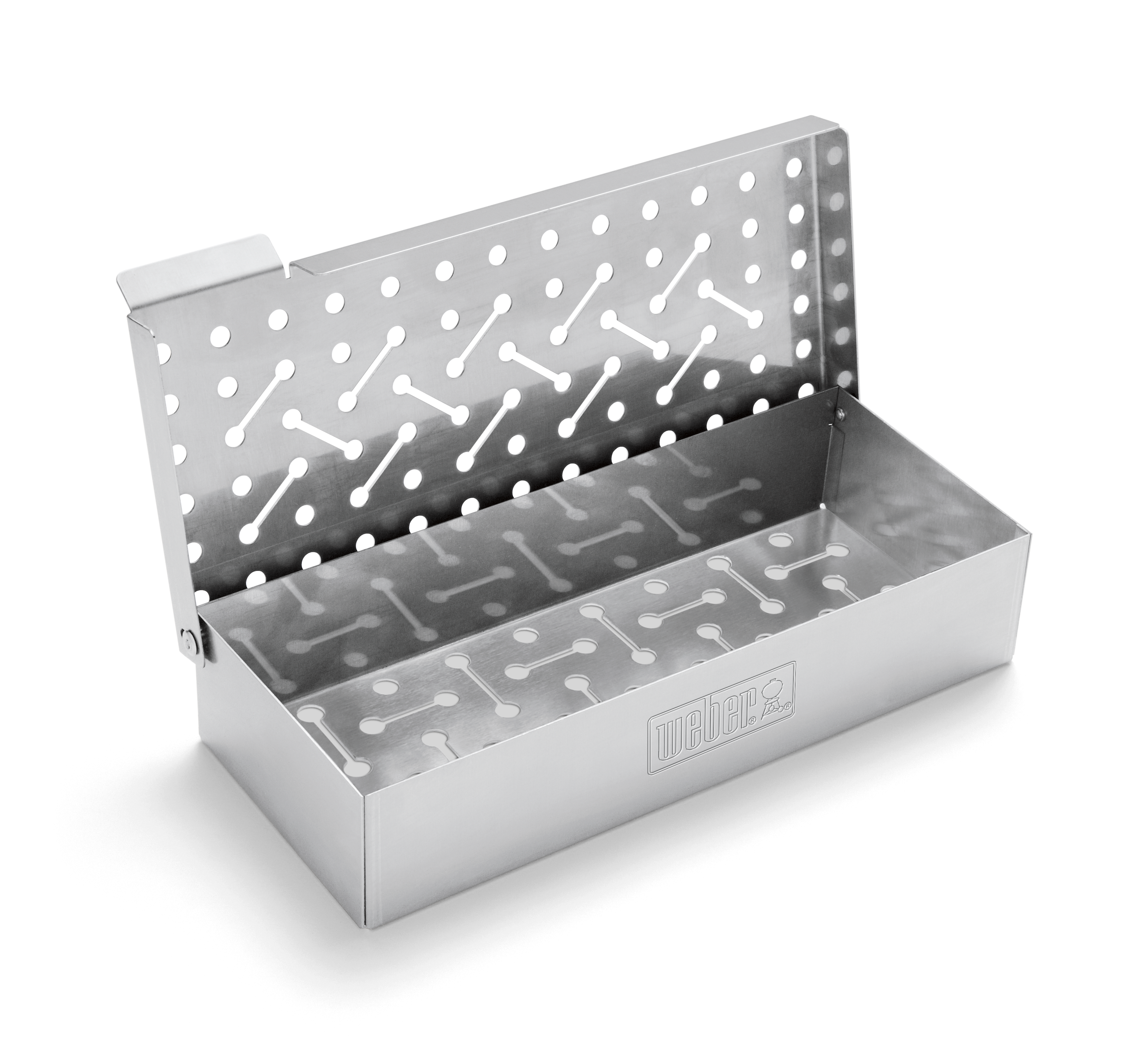 Box affumicatura in inox WEBER L 28.2 x L 6.5 x H 6.5 cm - 6