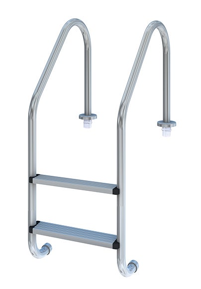 Escalera para piscina 2 peldaños qp standard plus
