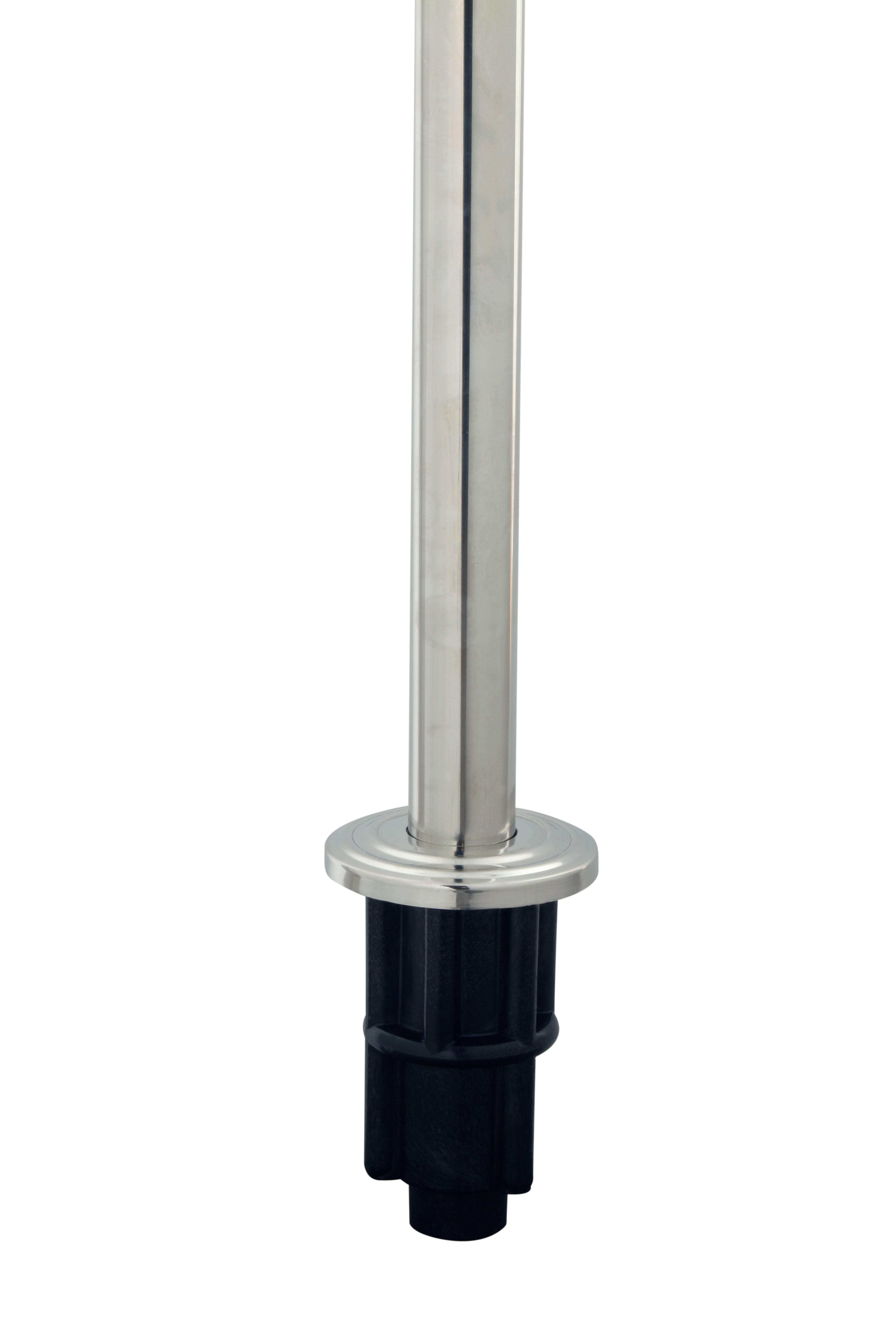 Duche para piscina de água fria aço inoxidável QP - 5