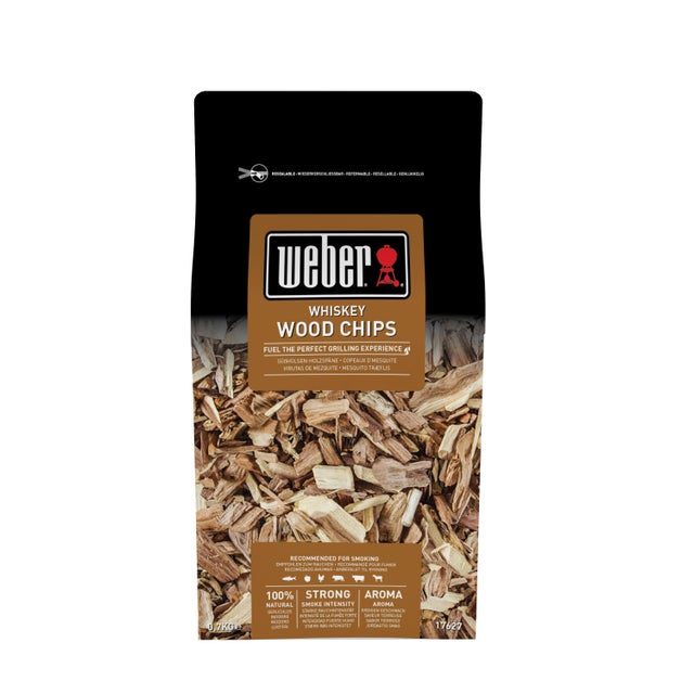 Virutas para ahumar WEBER whisky 1 kg