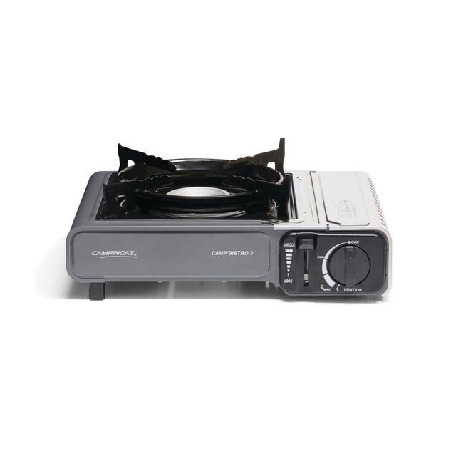 Hornillo de gas CAMPINGAZ Hornillo Camp´Bistro 3 de 1 quemadores y 2.2 kw de potencia recomendado para menos de 6 personas
