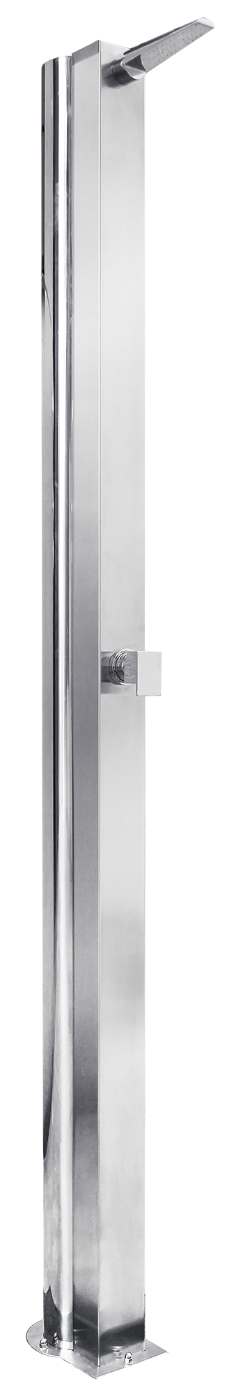 Ducha para piscina solar aqa de acero inoxidable de 30 l