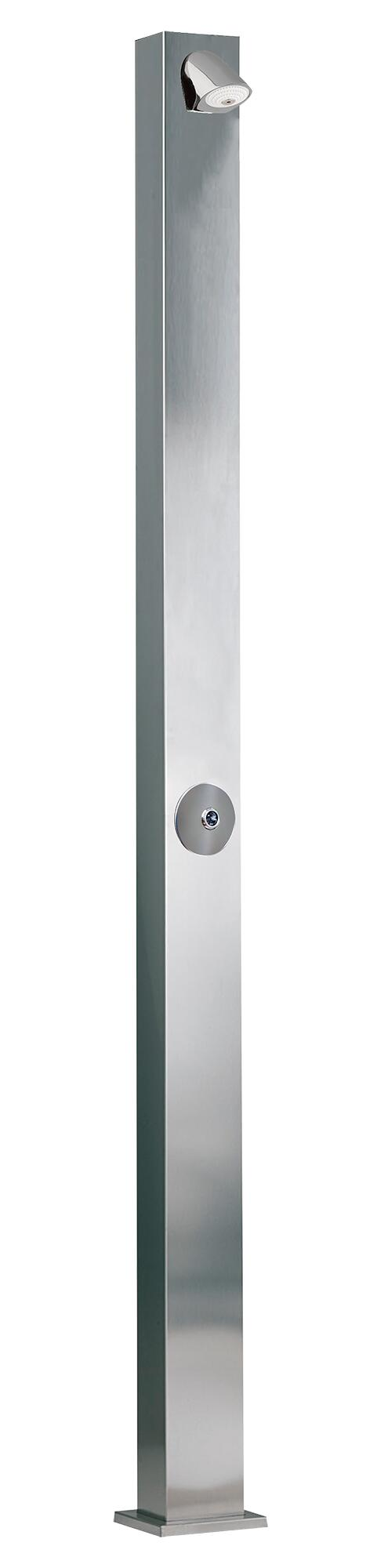 Ducha para piscina aqa de acero inoxidable con sensor proximidad