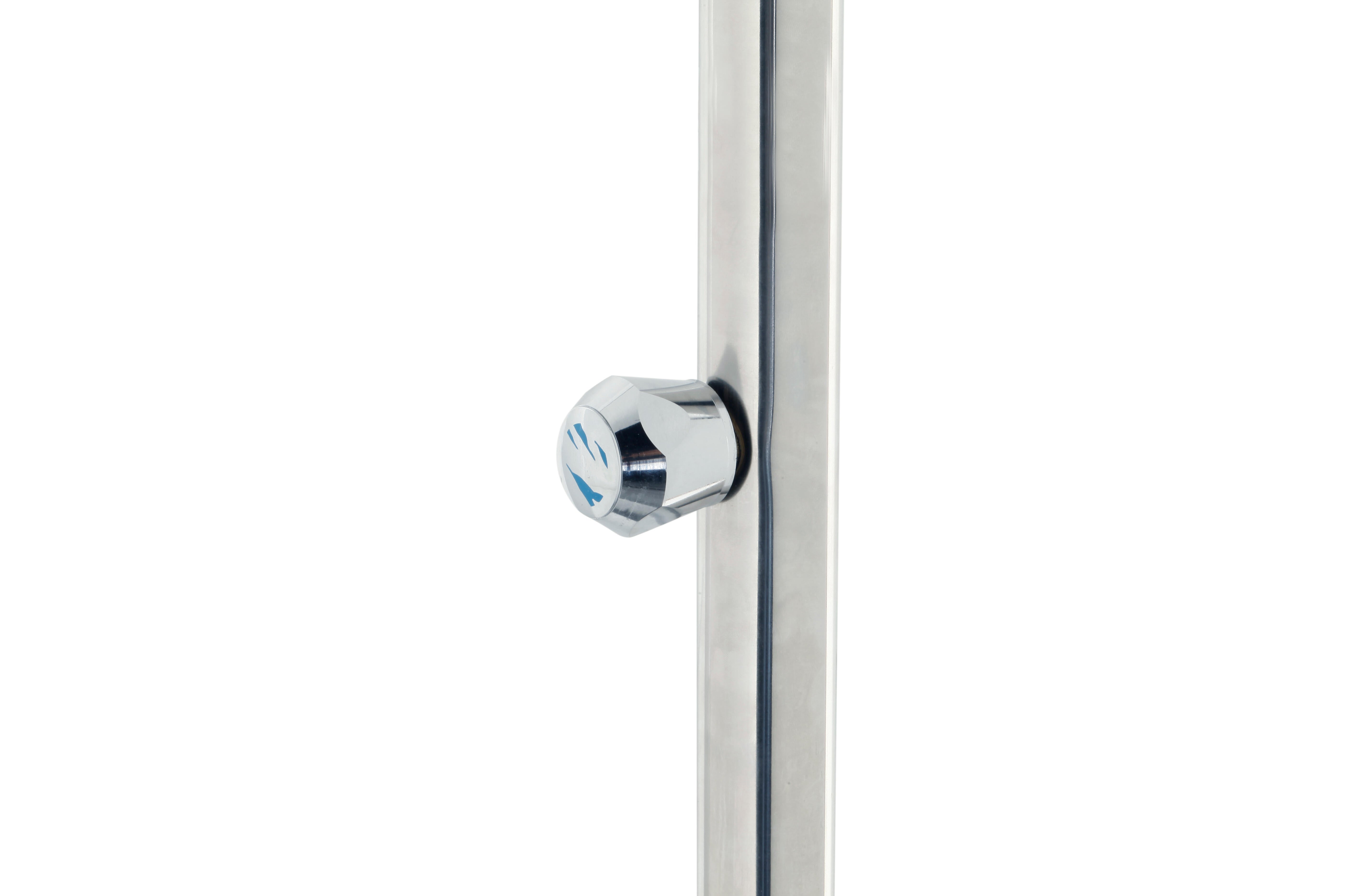 Duche para piscina de água fria aço inoxidável QP - 3