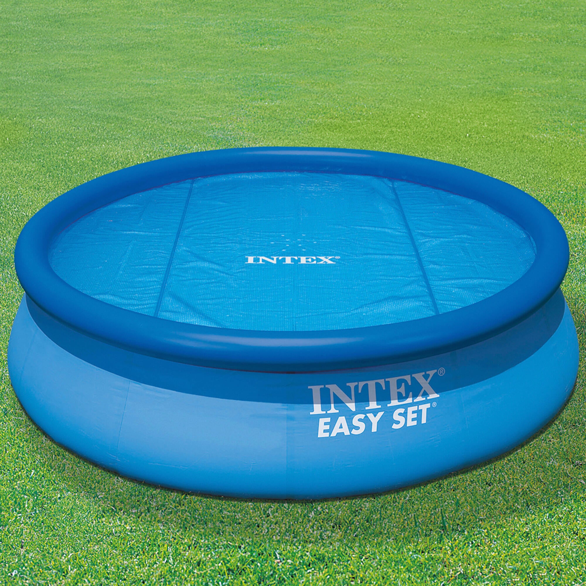Cubierta de verano redonda de PVC para piscina INTEX 244 cm - 2