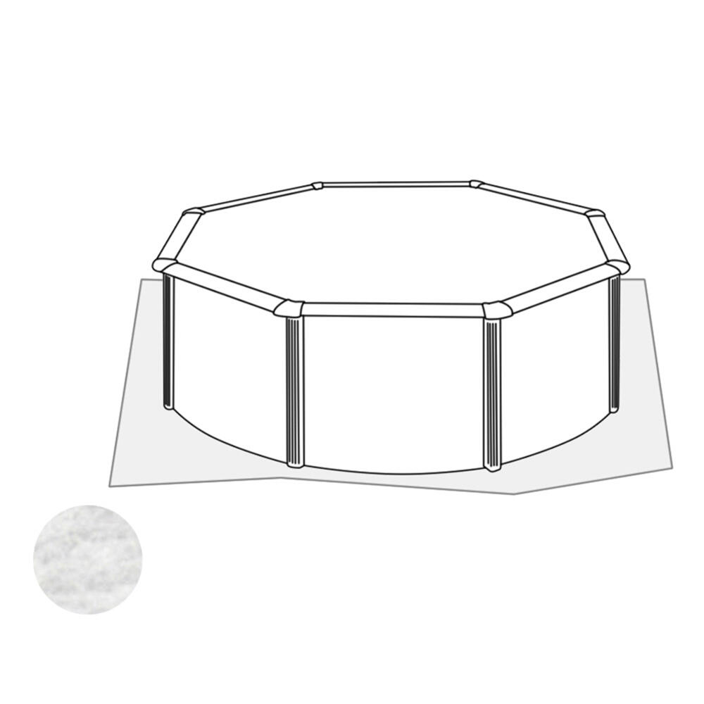 Tappetino per piscina GRE 250 x 250 cm - 11