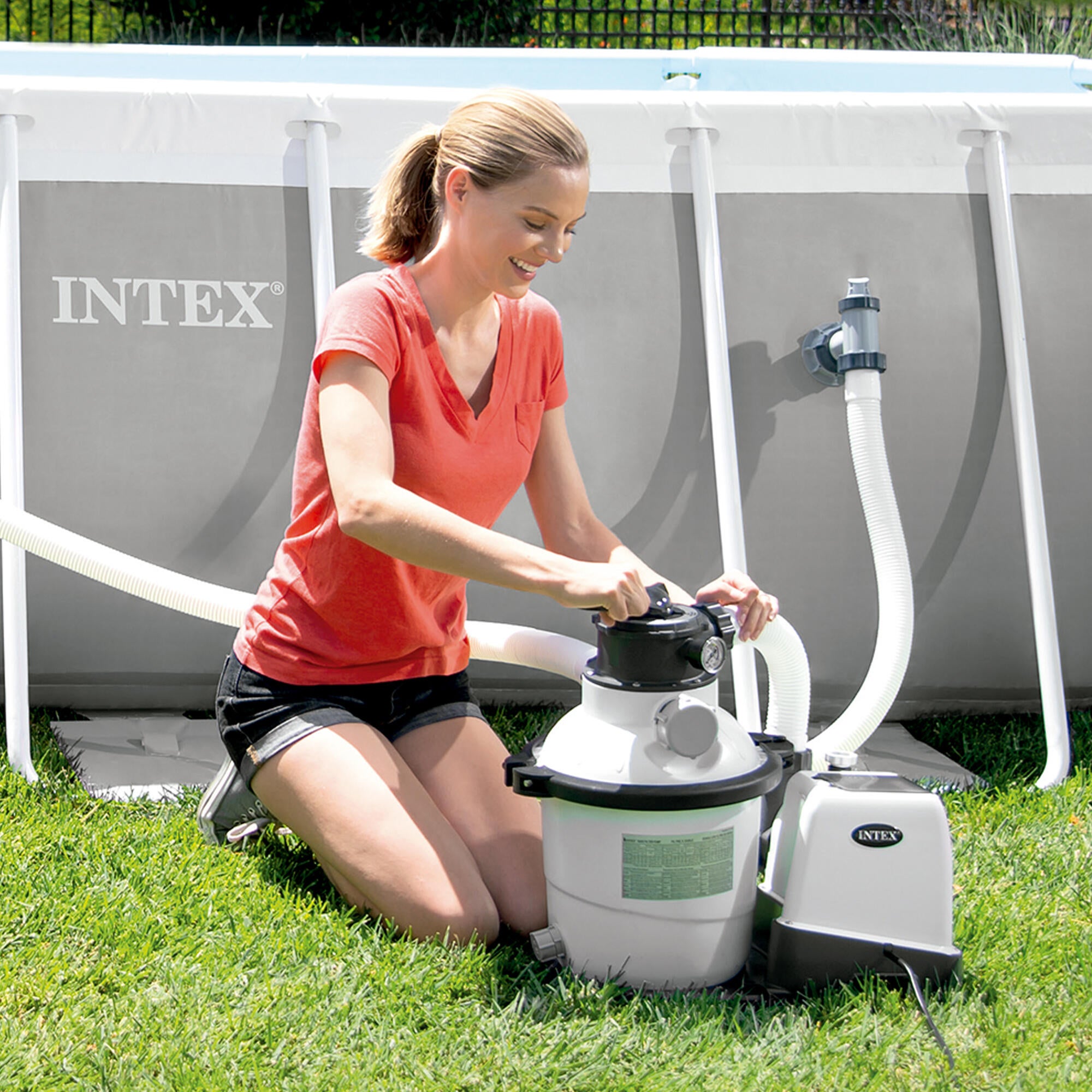 Monobloco+clorador salino 32000L Intex - 5