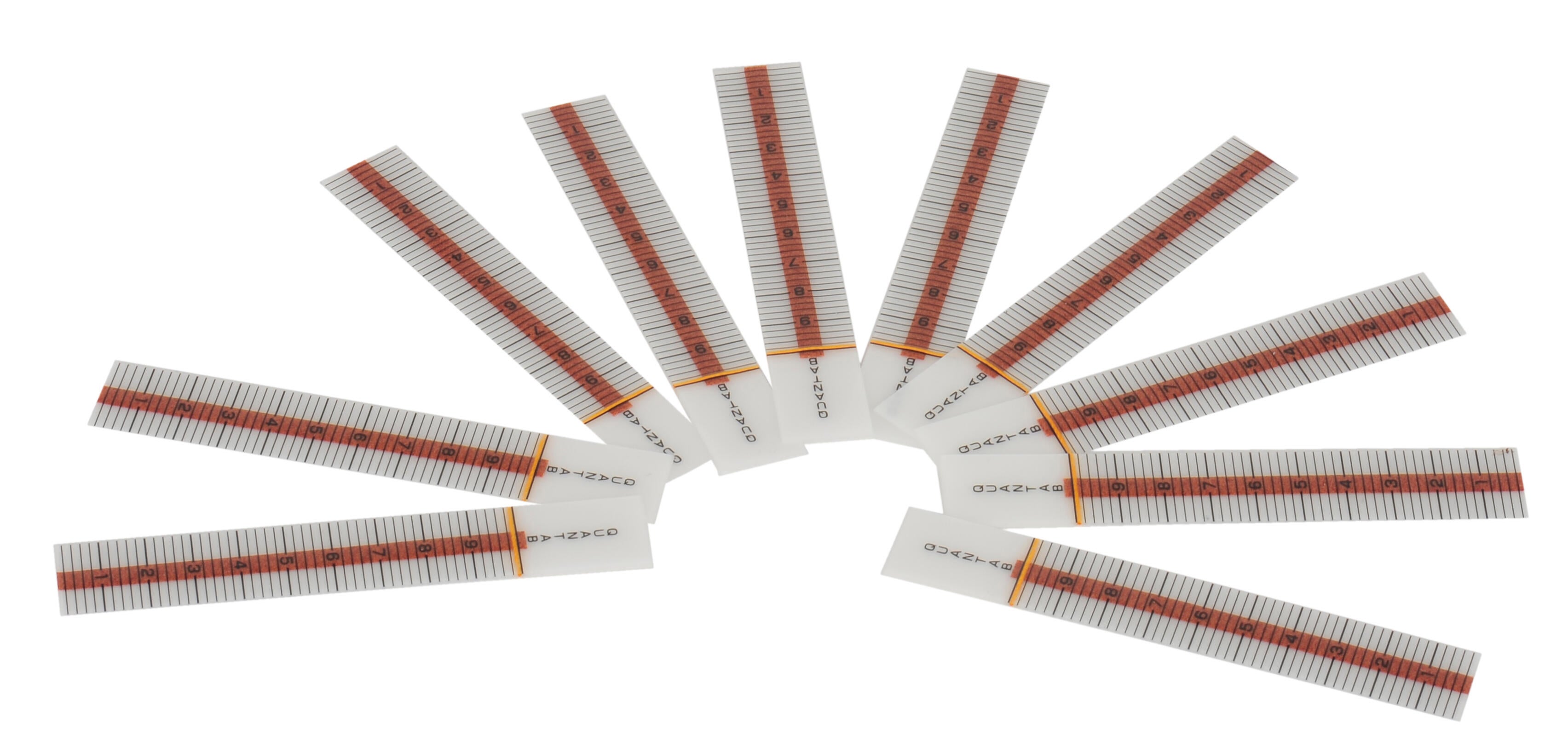 Pack 10 tiras analizador sal Aquacheck QP - 3