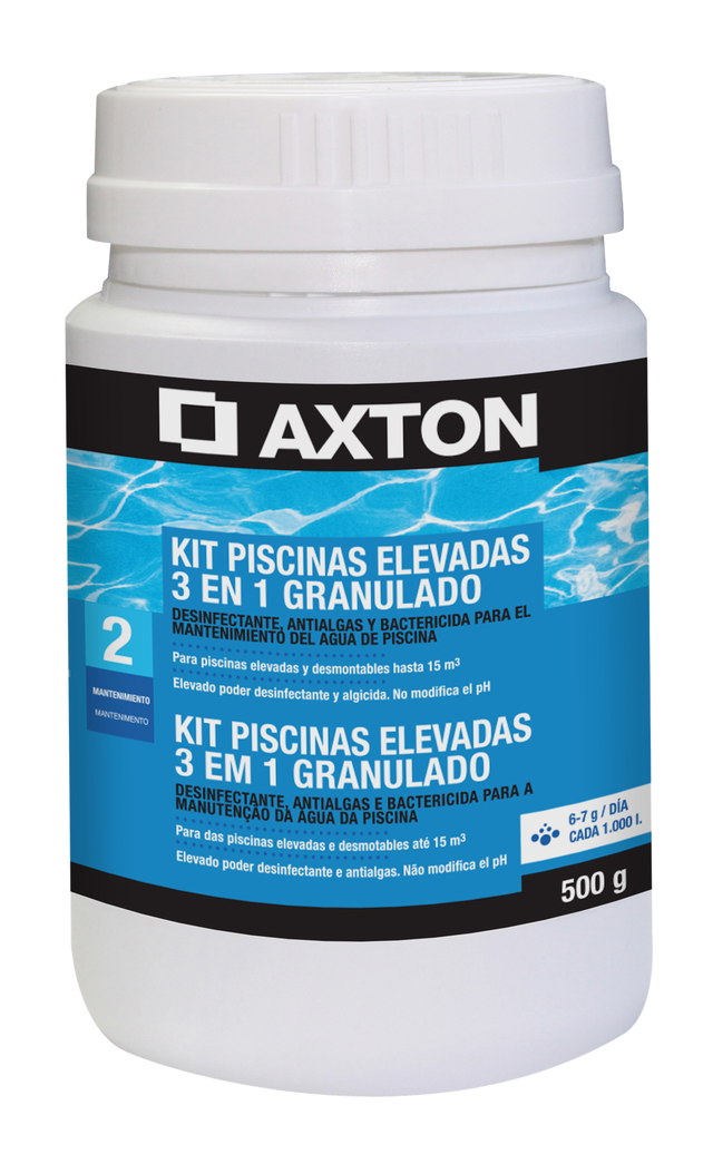 Kit para manutenção de piscinas elevadas Axton