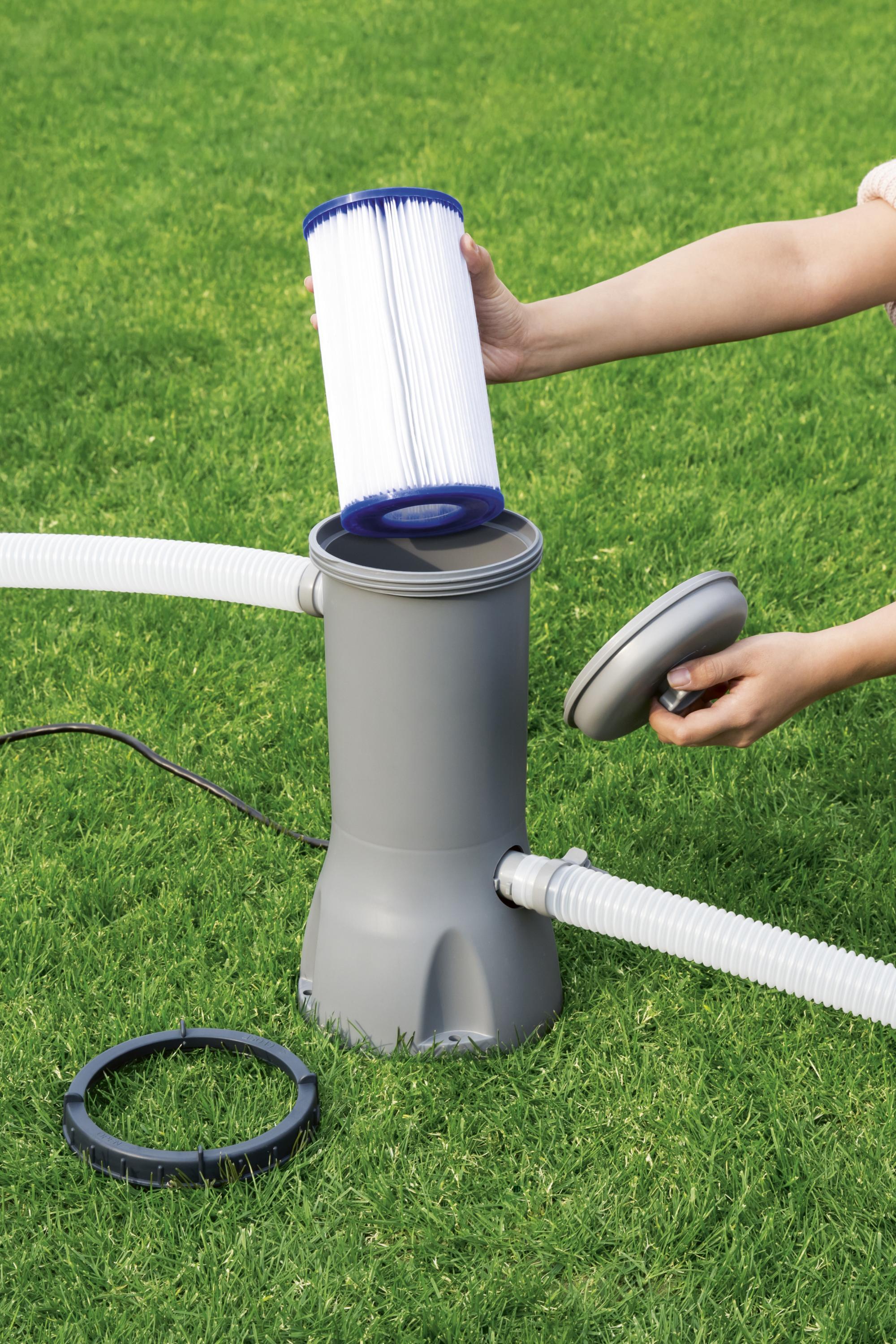 Cartuccia per filtro a cartuccia per pompe da piscina e spa in pvc - 2