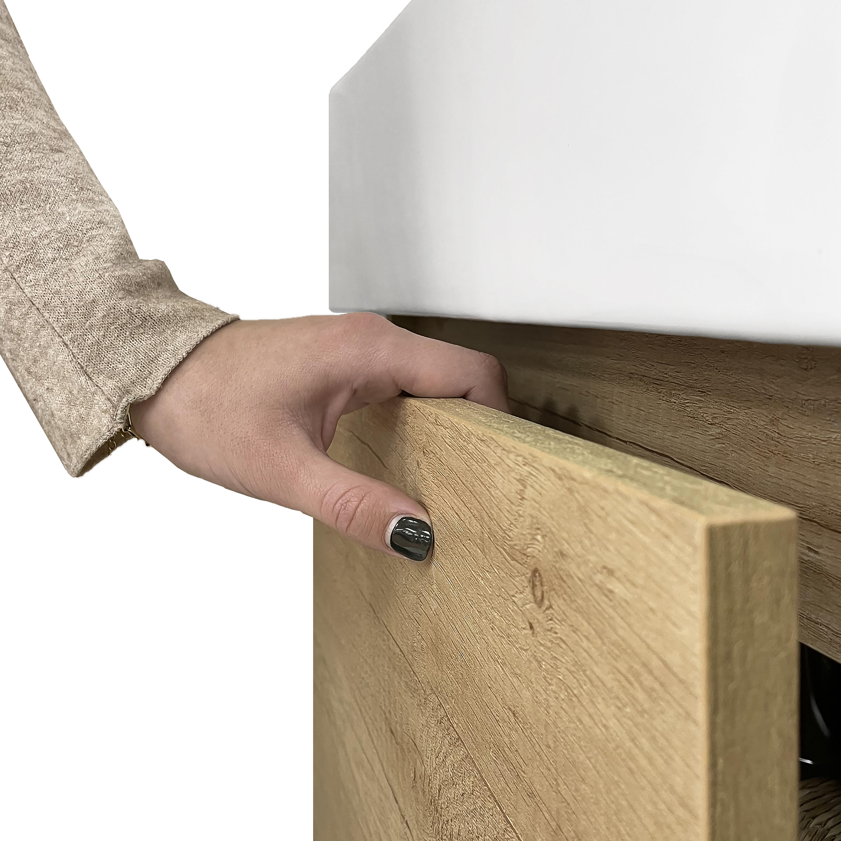 Mueble de baño con lavabo  Espacio L blanco mate 60x35 cm - 6