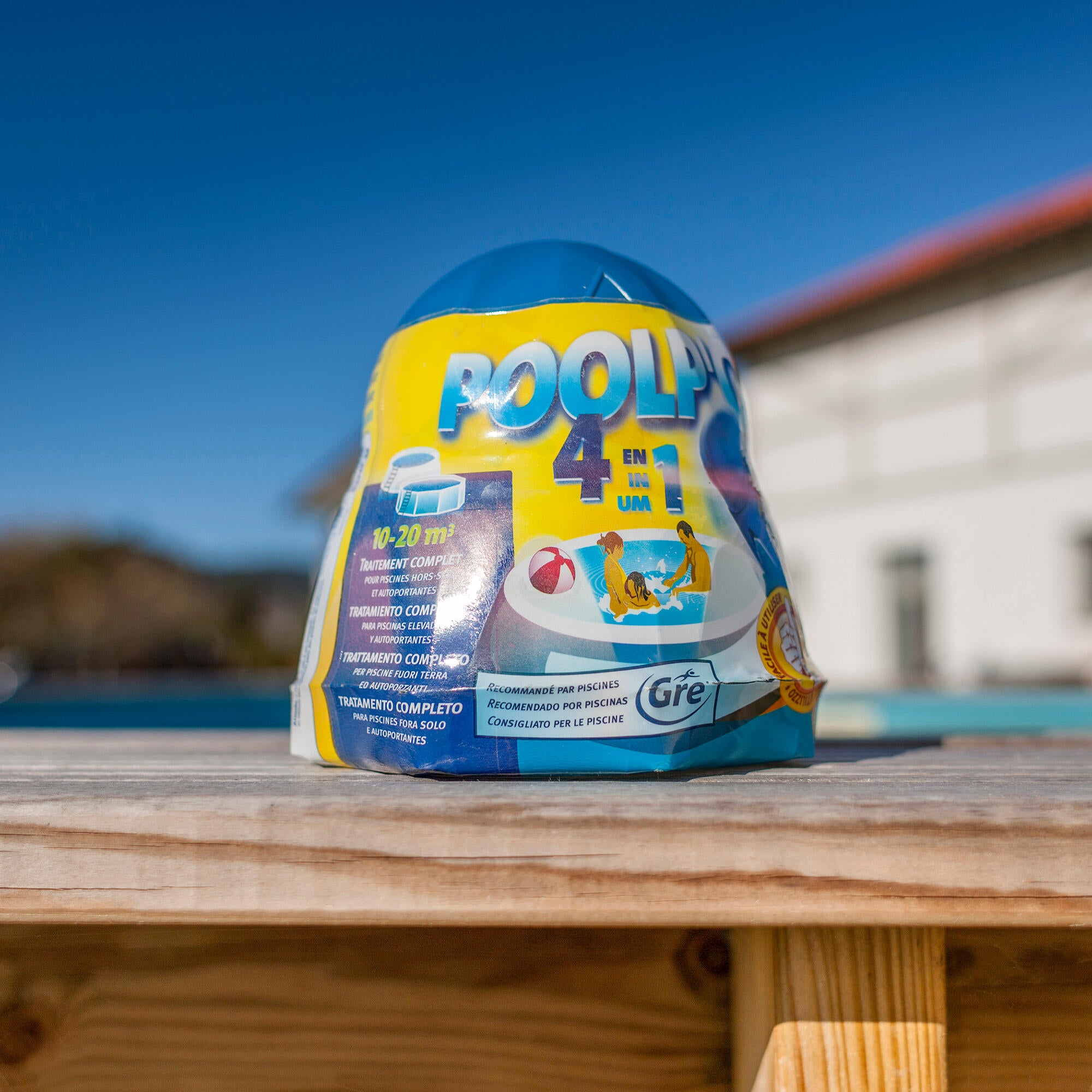 Polvo dosificador flutuante GRÉ CLORO 4 EFEITOS 500GR - 8