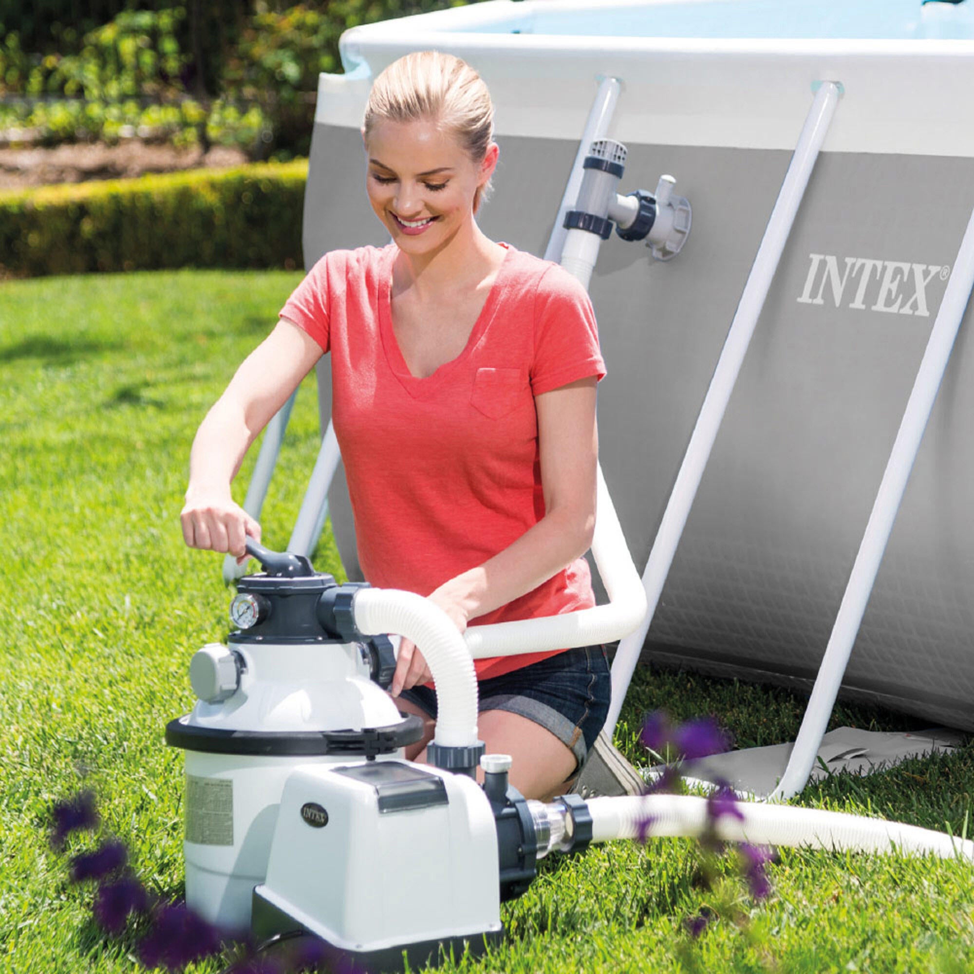 Monobloco 7900L/h 0,30CV pisicna até 37 m³ Intex - 4
