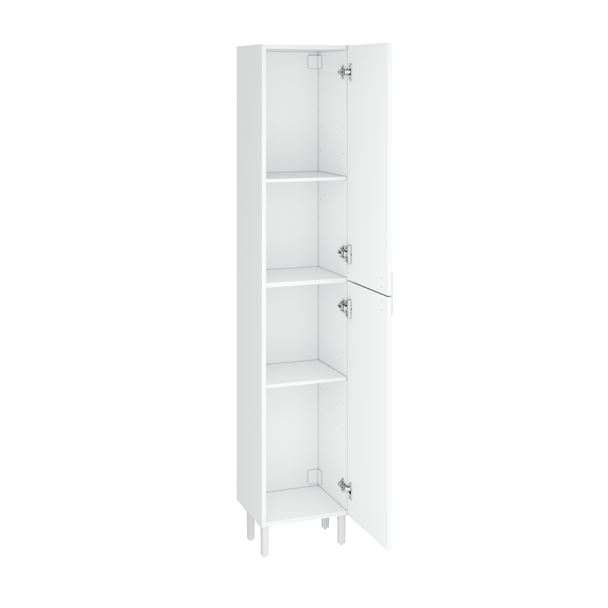 Móvel alto SENSEA EASY 35X32X186CM BRANCO MATE - 14