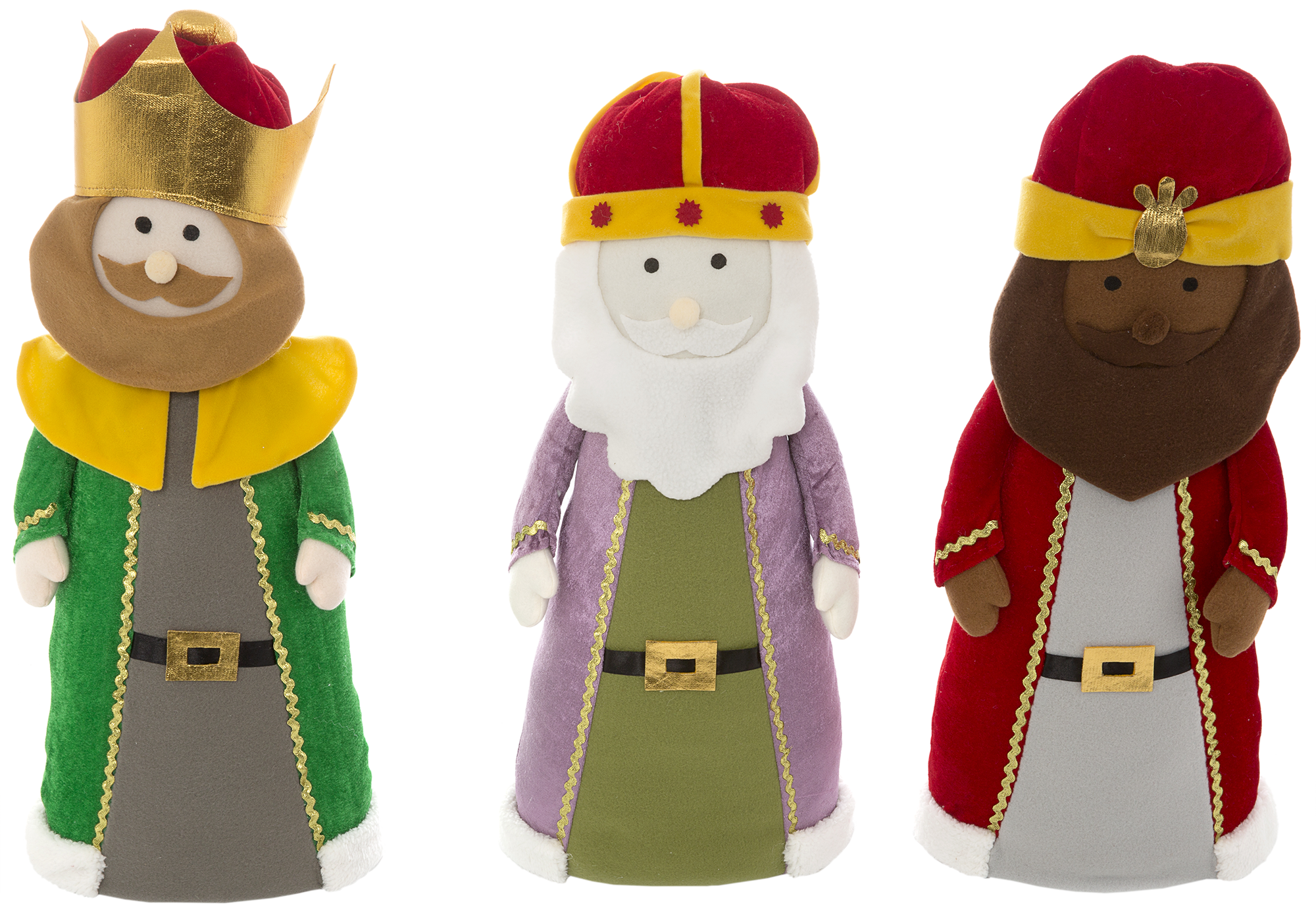 Reyes Magos Fravega Ofertas Juguetes Pack De Los Reyes Magos 60 Cm