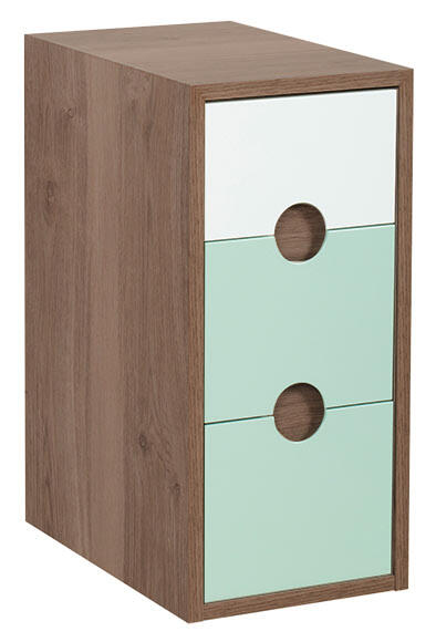 Columna de baño kompas roble 30x64x45 cm