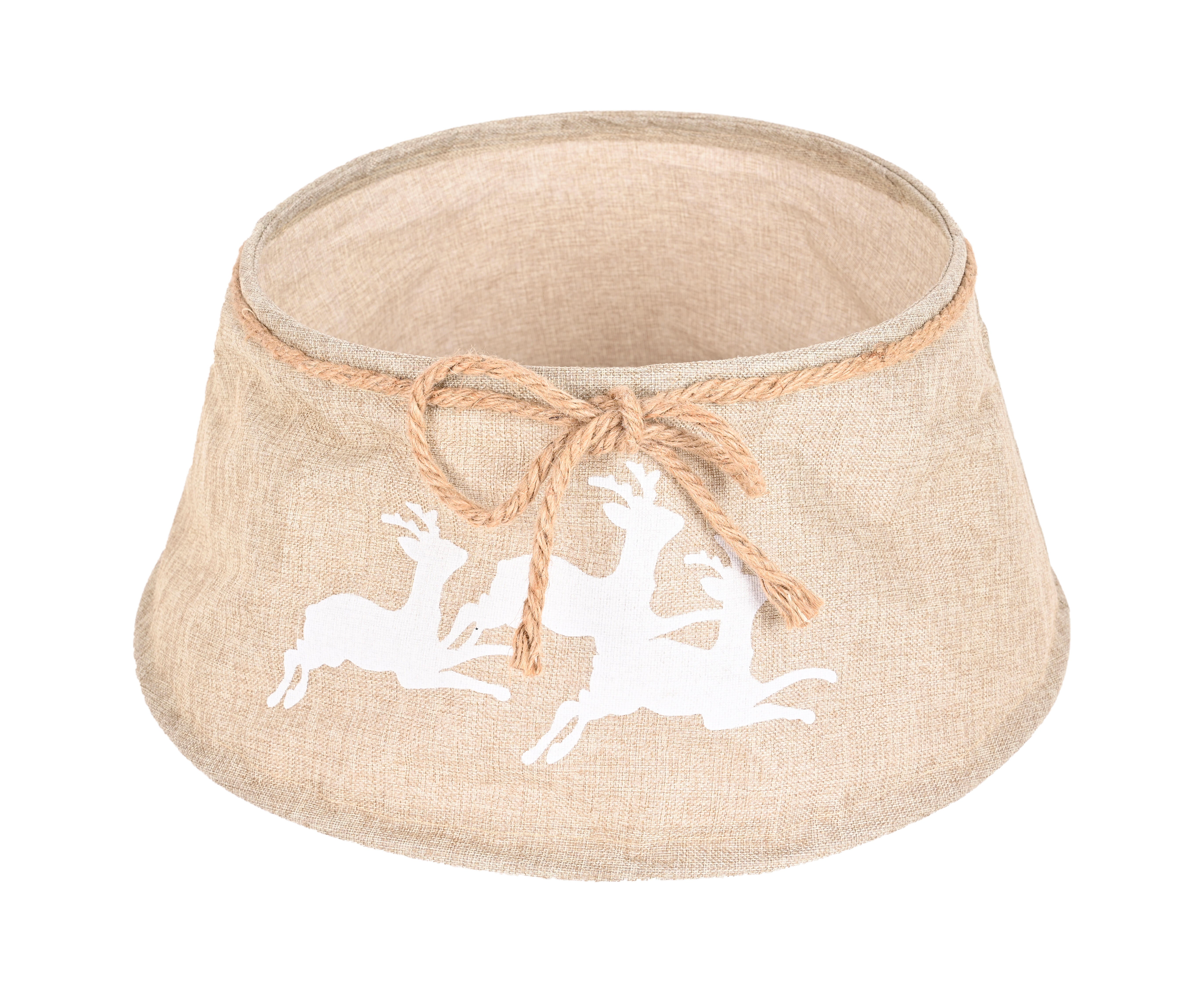 Base para árbol de navidad beige 56x25 cm