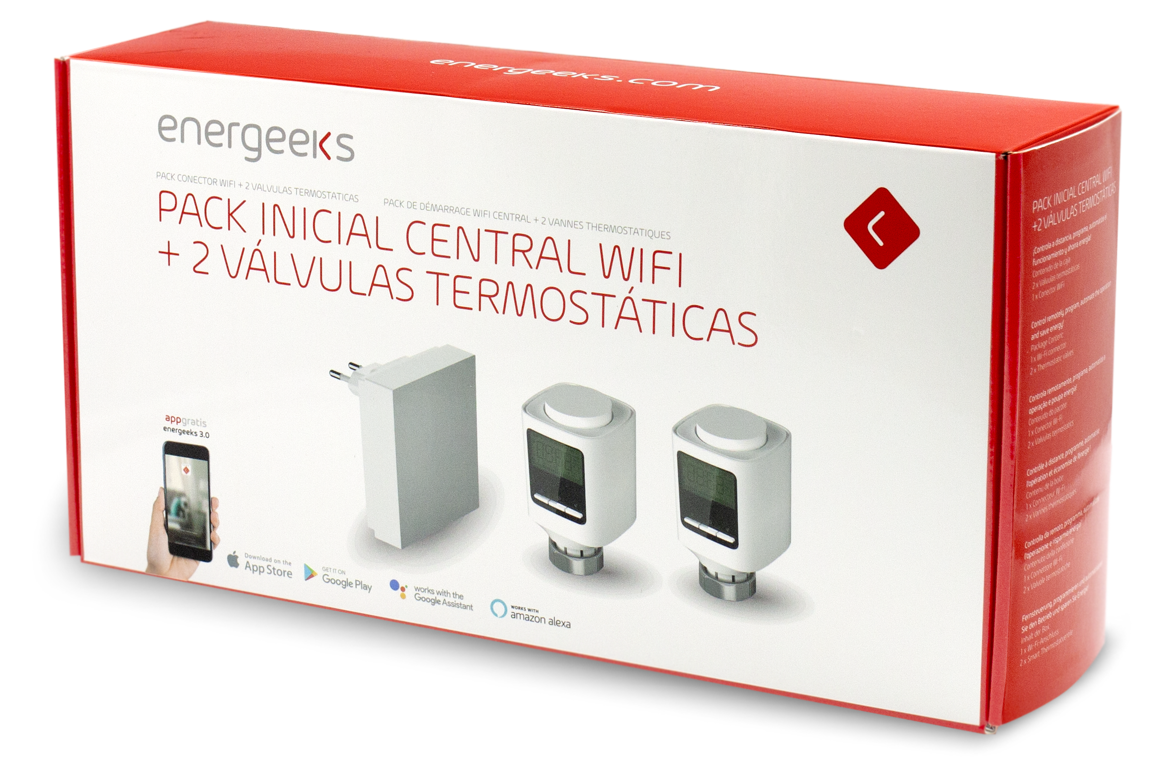 Pack inicio válvula inteligente ENERGEEKS 3. 0 - 6