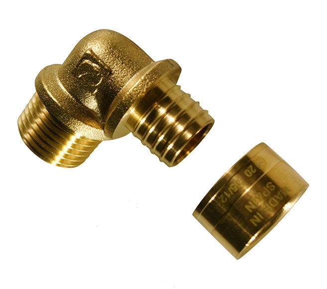 Codo casquillo corredizo ø20 mm - m1/2