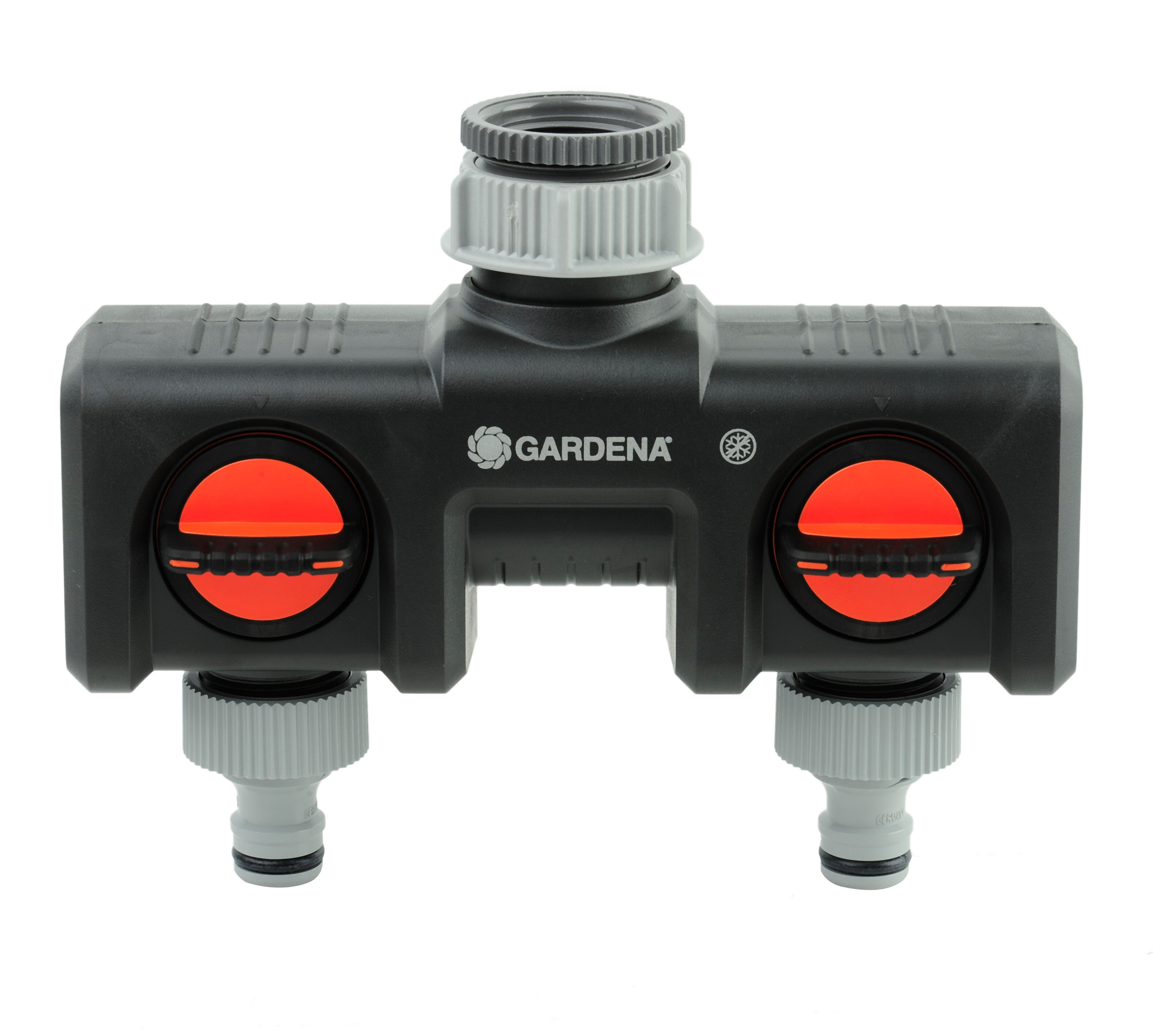 Distibuidor doble roscado GARDENA 3/4
