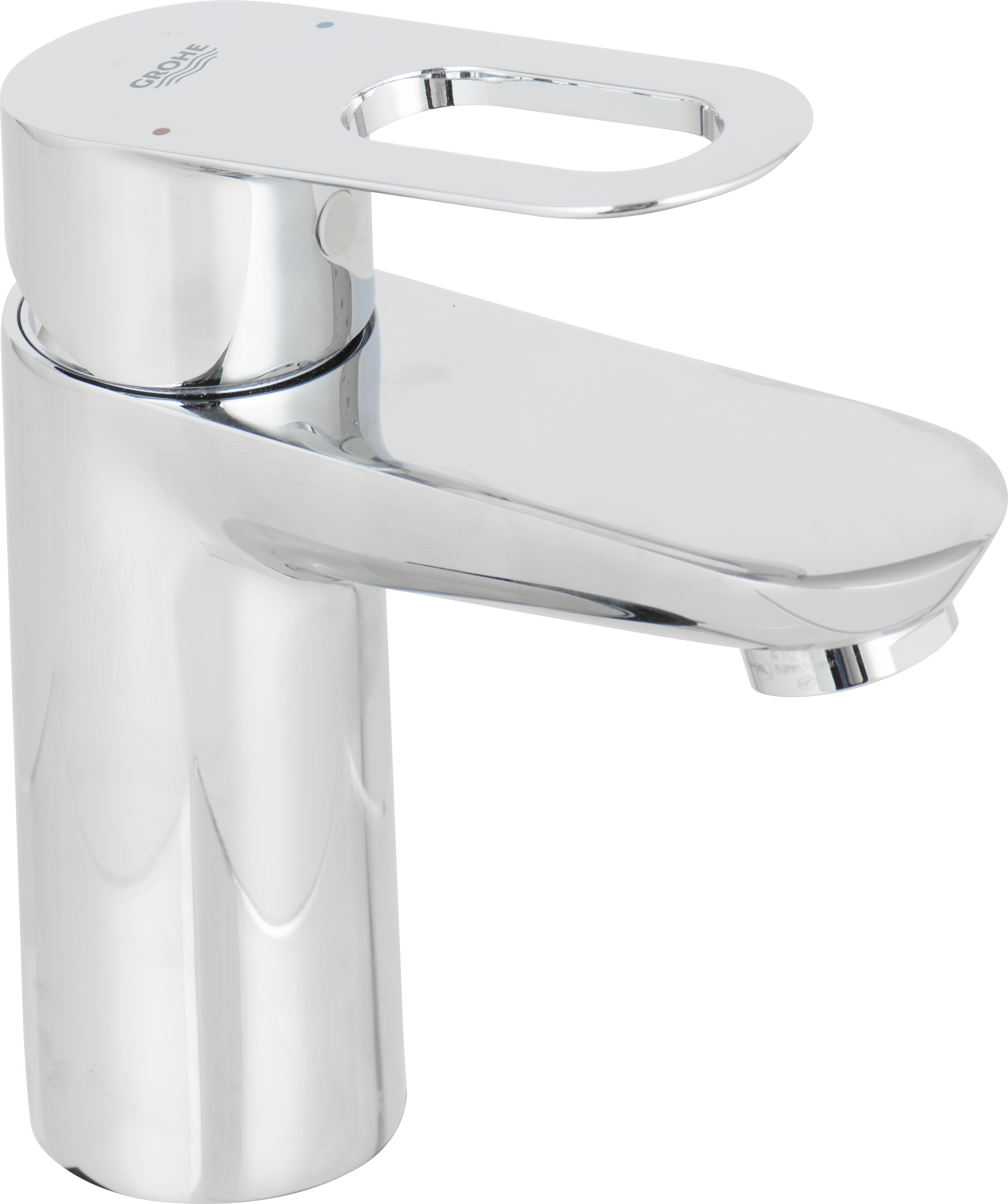 Grifo lavabo monomando GROHE Start Loop cromo Leroy Merlin