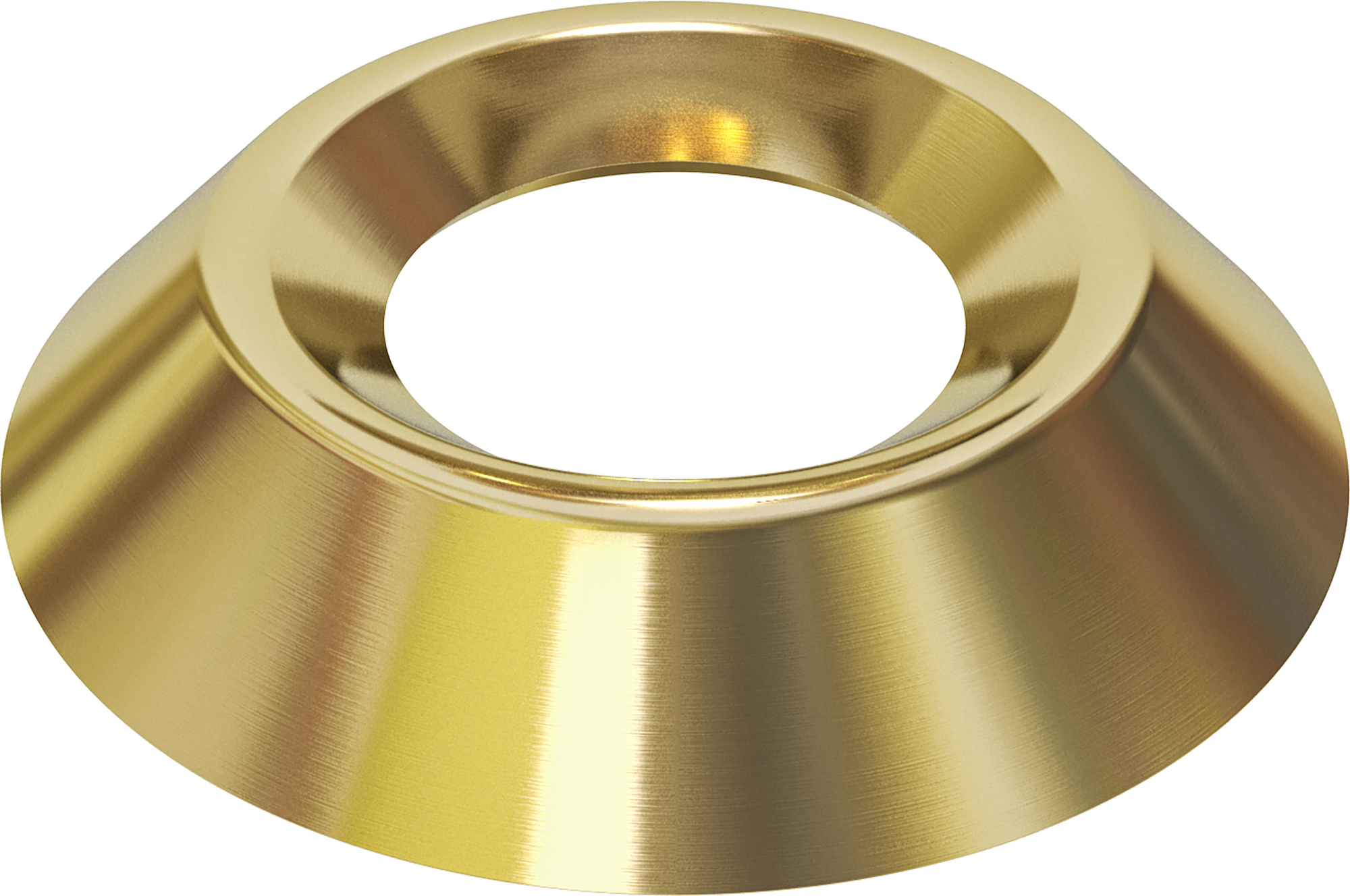 40 anilhas STANDERS OVAL LATÃO D5MM - 3