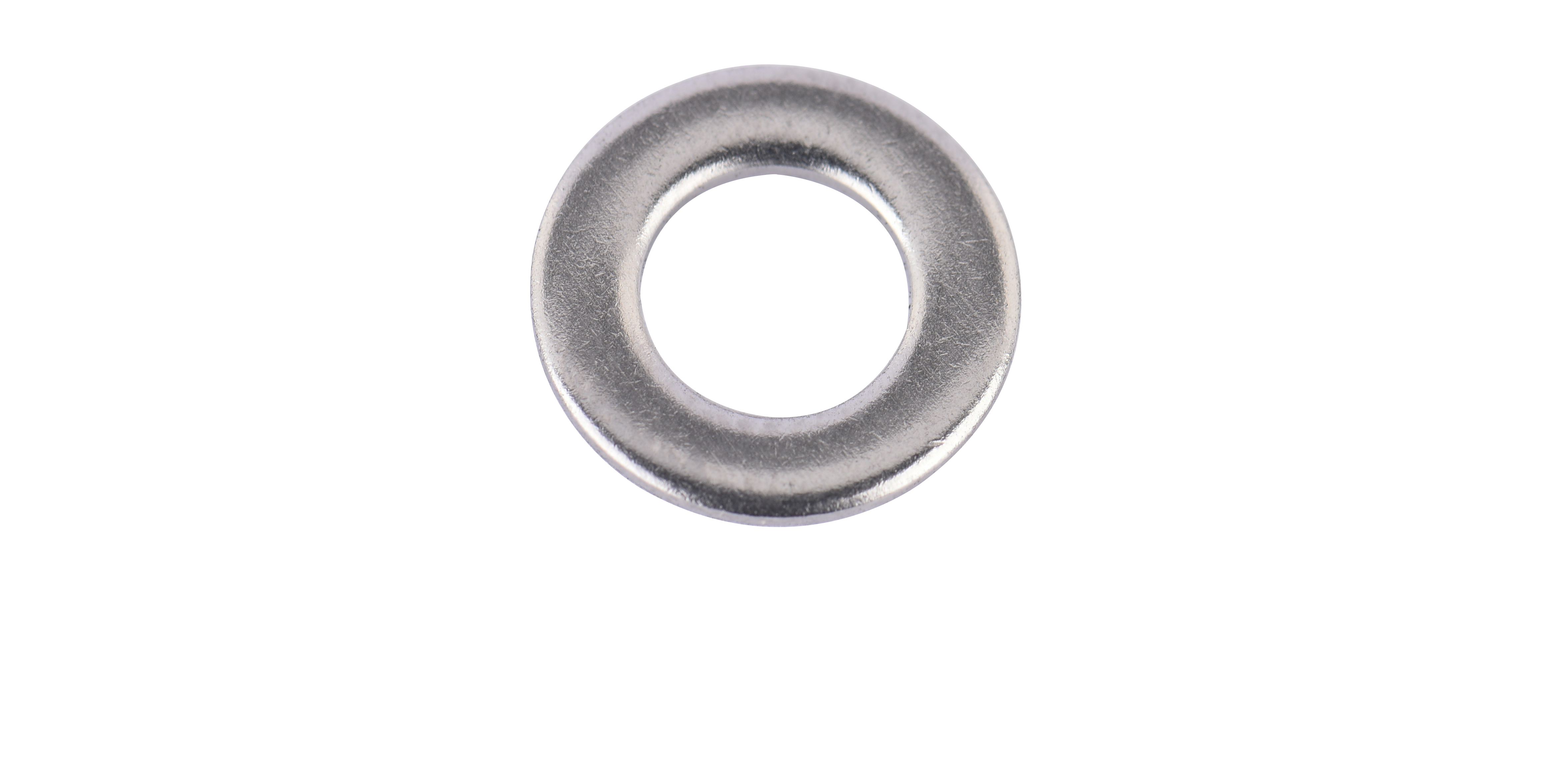 50 arandela plana estrecha  en acero inoxidable de 4 mm de ø interior - 4