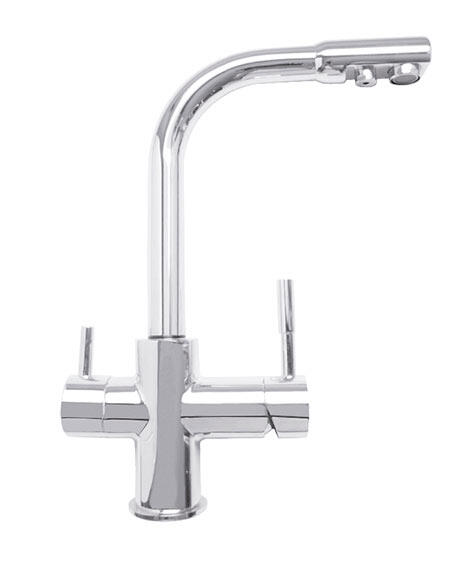 Caño Extraible Grifo Con Osmosis Incorporada Vías Grifo Con